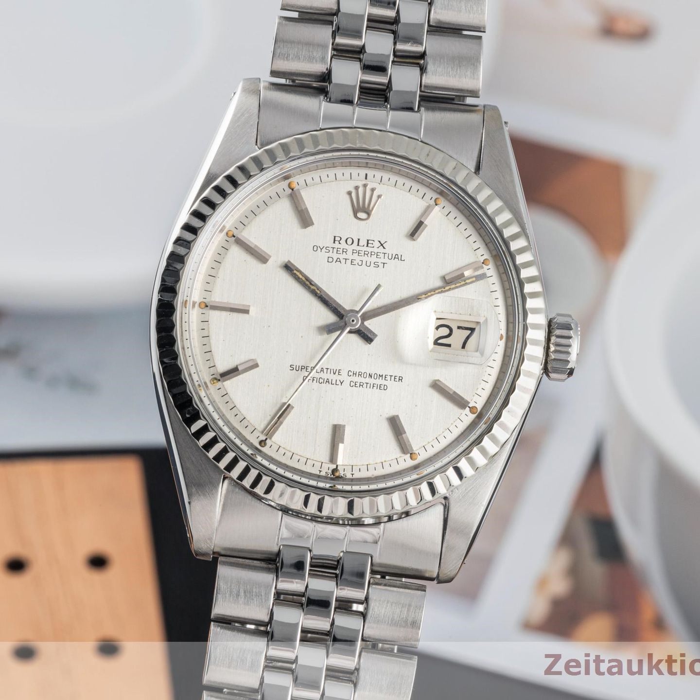 Rolex Datejust 1601 (1966) - 36mm Staal (3/8)