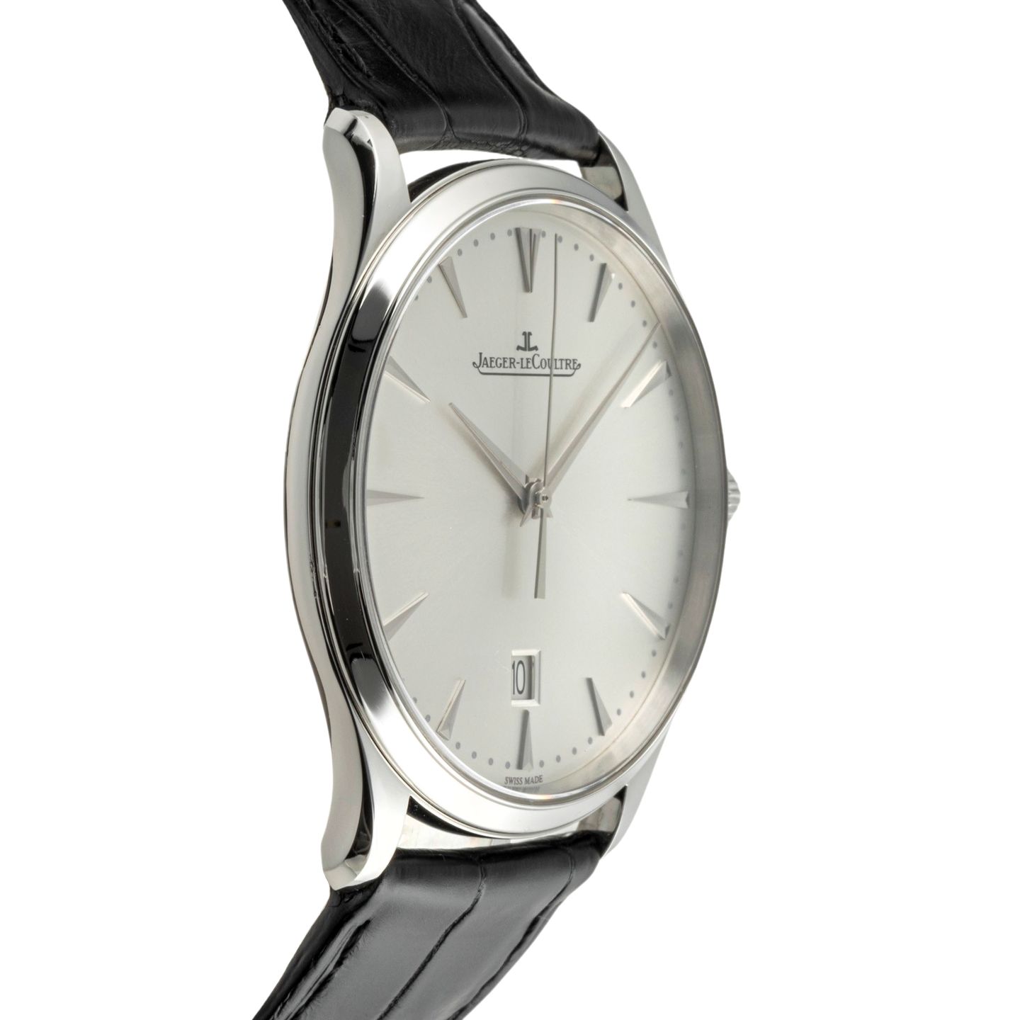 Jaeger-LeCoultre Master Ultra Thin Q1288420, 174.8.37.S (Onbekend (willekeurig serienummer)) - Zilver wijzerplaat 40mm Staal (6/8)