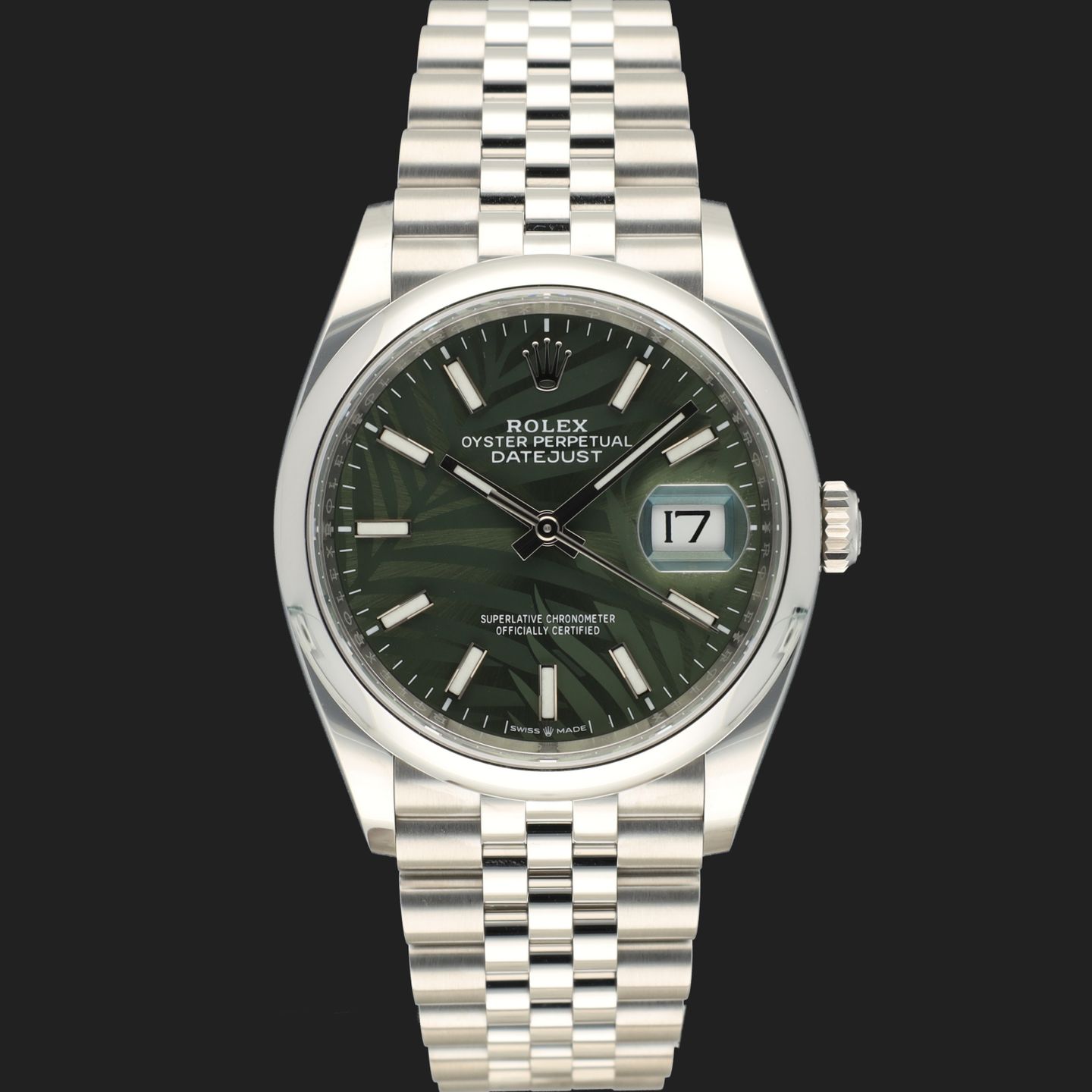 Rolex Datejust 36 126200 (2023) - 36 mm Steel case (3/8)