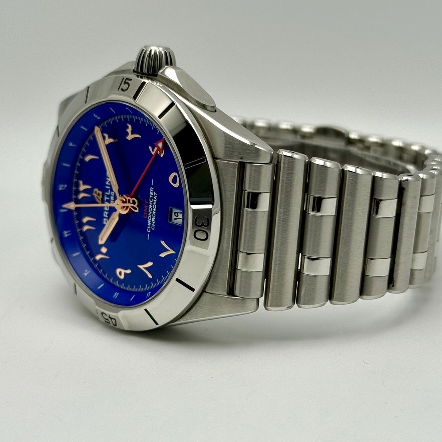 Breitling Chronomat GMT A323989A1C2A1 (2024) - Blue dial 40 mm Steel case (10/16)