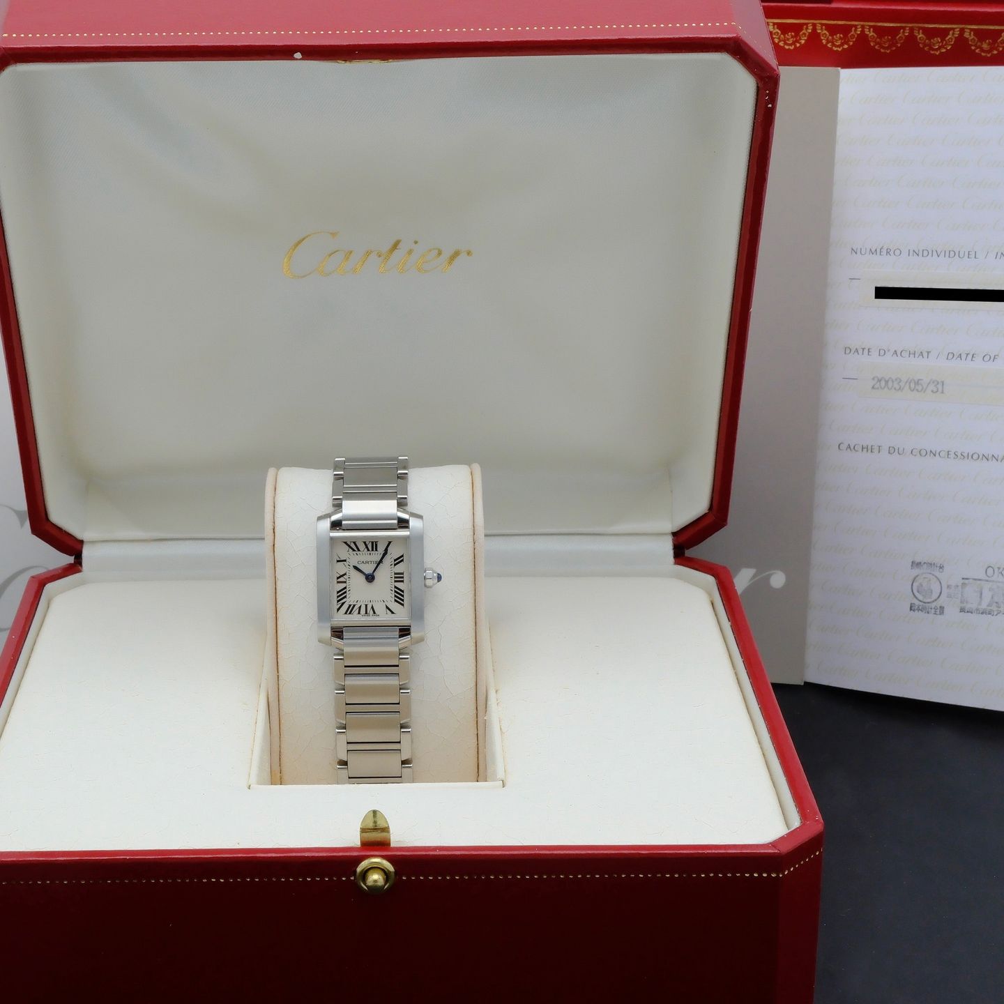 Cartier Tank Française 2300 (2003) - 20 mm (3/8)