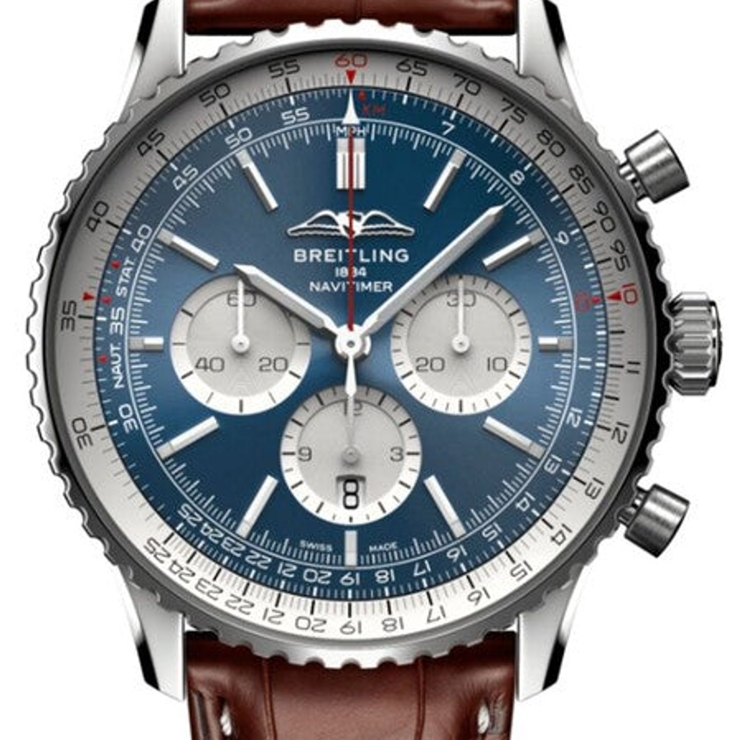 Breitling Navitimer 01 (46 MM) AB0137211C1P1 (2026) - Blue dial 46 mm Steel case (1/1)
