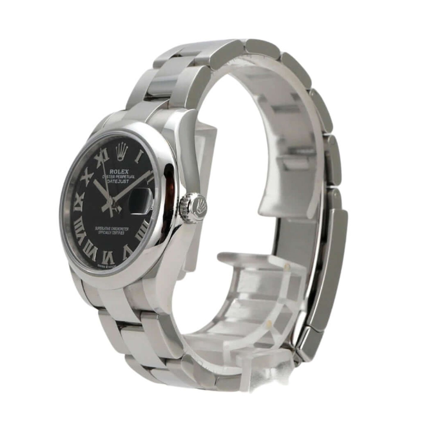 Rolex Datejust 31 278240 (2022) - Black dial 31 mm Steel case (3/8)