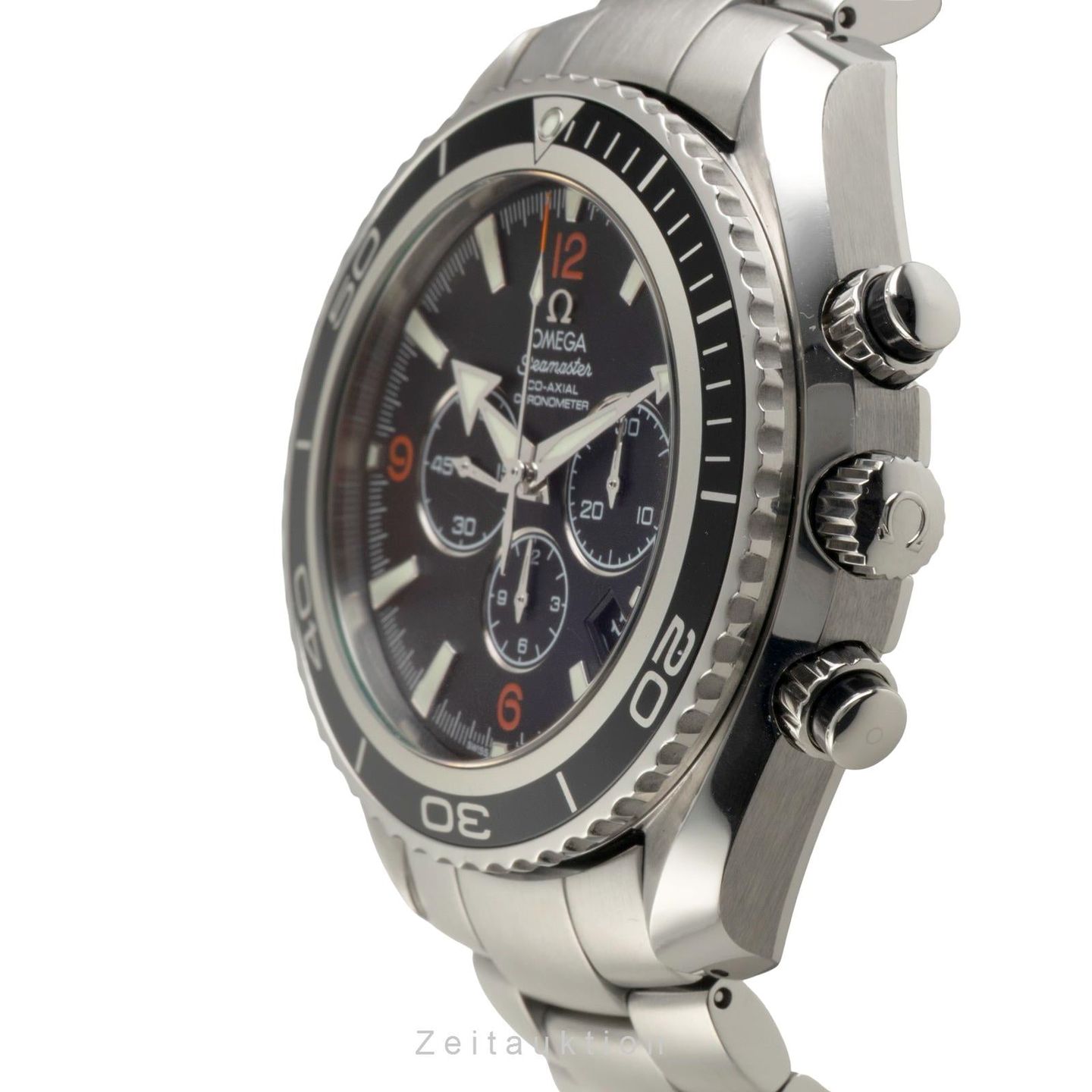 Omega Seamaster Planet Ocean Chronograph 2210.51.00 (Onbekend (willekeurig serienummer)) - Zwart wijzerplaat 46mm Staal (5/8)