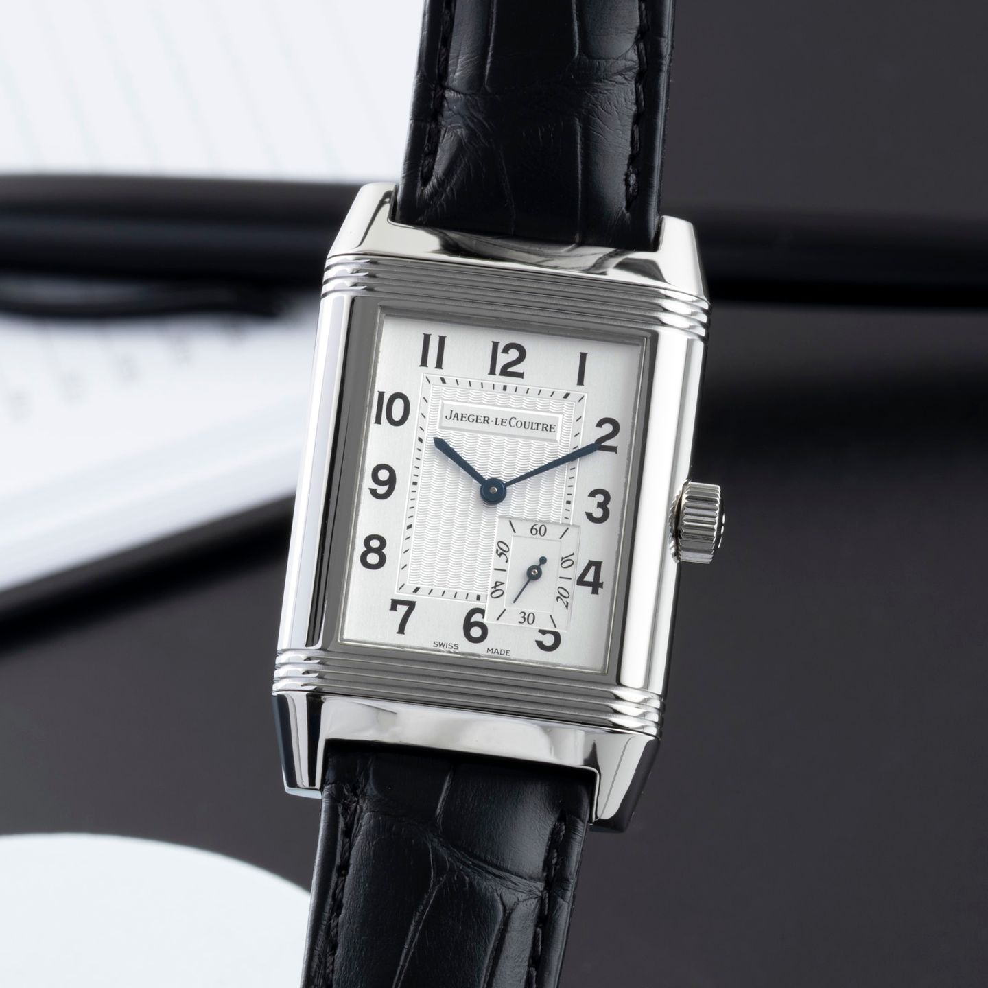 Jaeger-LeCoultre Grande Reverso Q3018420 (2004) - Silver dial 29 mm Steel case (3/8)