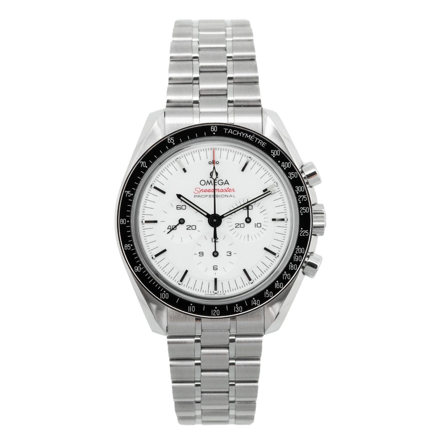 Omega Speedmaster Professional Moonwatch 310.30.42.50.04.001 (2024) - Wit wijzerplaat 42mm Staal (1/5)