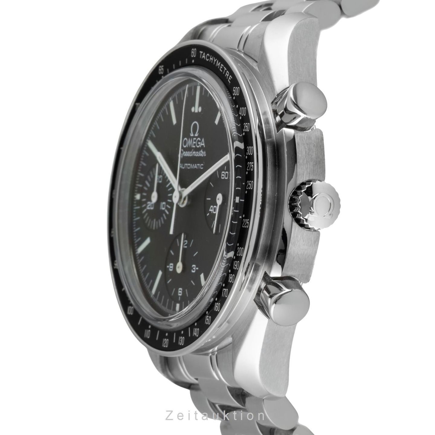 Omega Speedmaster Reduced 3539.50.00 (1999) - Zwart wijzerplaat 39mm Staal (5/8)