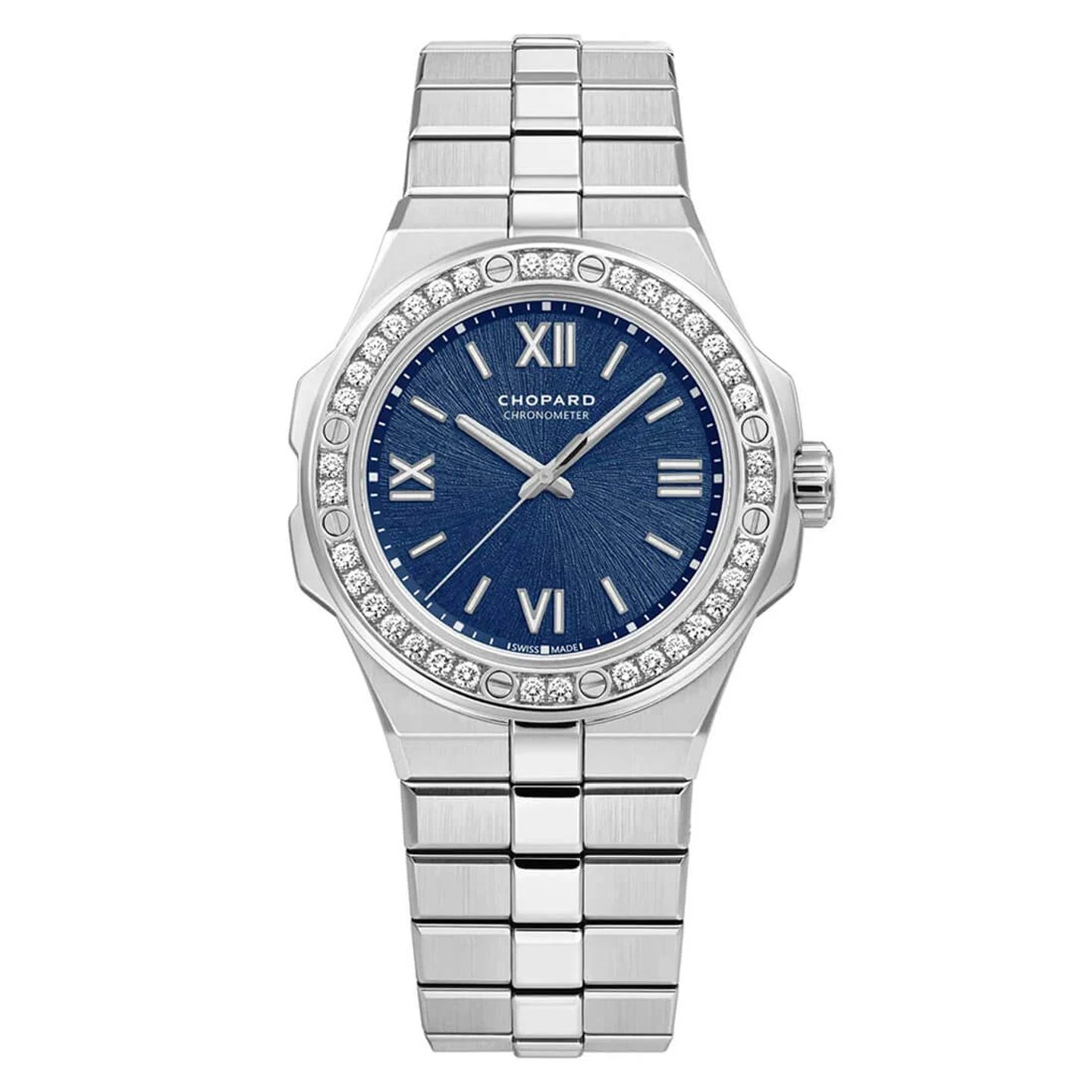 Chopard Alpine Eagle 298601-3004 (2024) - Blue dial 36 mm Steel case (3/3)