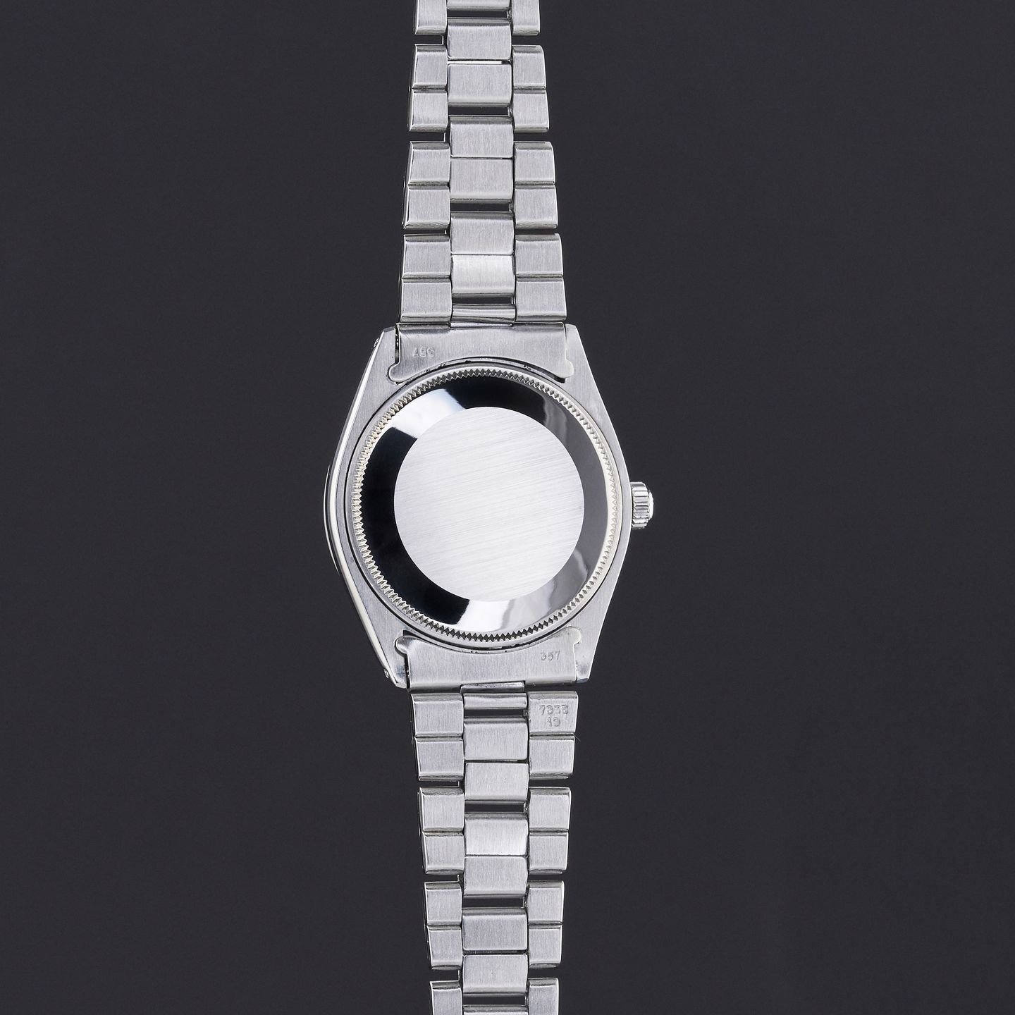 Rolex Air-King 5500 (1981) - Blue dial 34 mm Steel case (7/8)