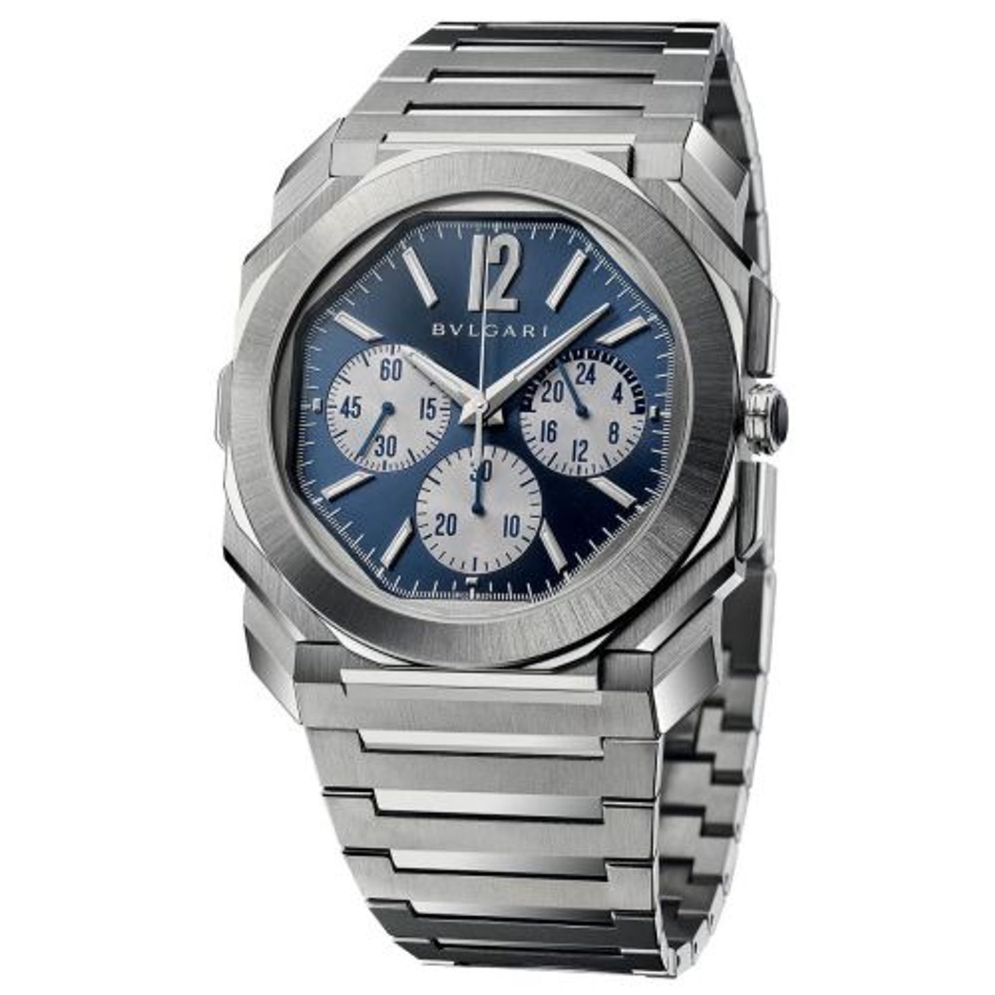Bulgari Octo 103467 (2022) - Blue dial 43 mm Steel case (1/1)
