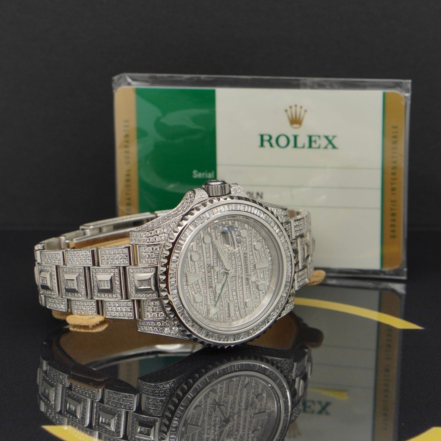 Rolex GMT-Master II 116710LN (2015) - Diamant wijzerplaat 40mm Staal (5/7)