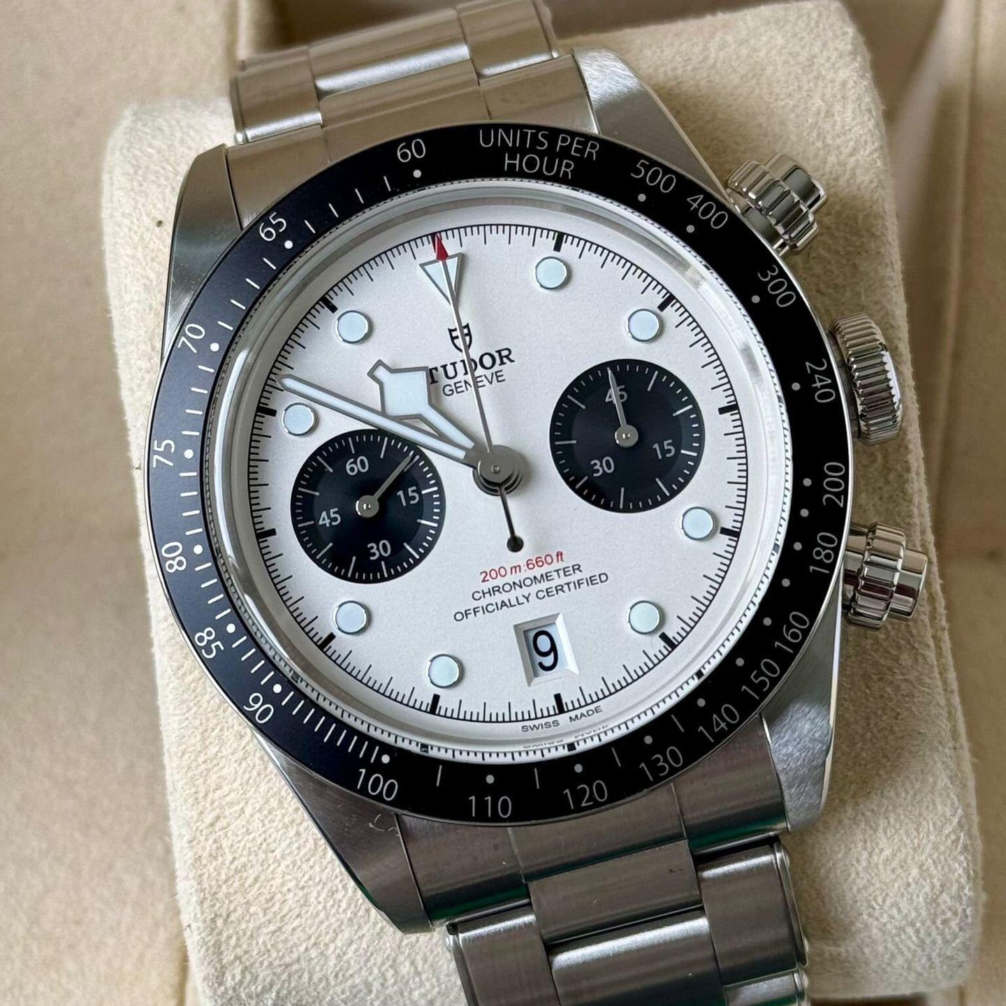 Tudor Black Bay Chrono 79360N (2024) - 41mm Staal (1/7)