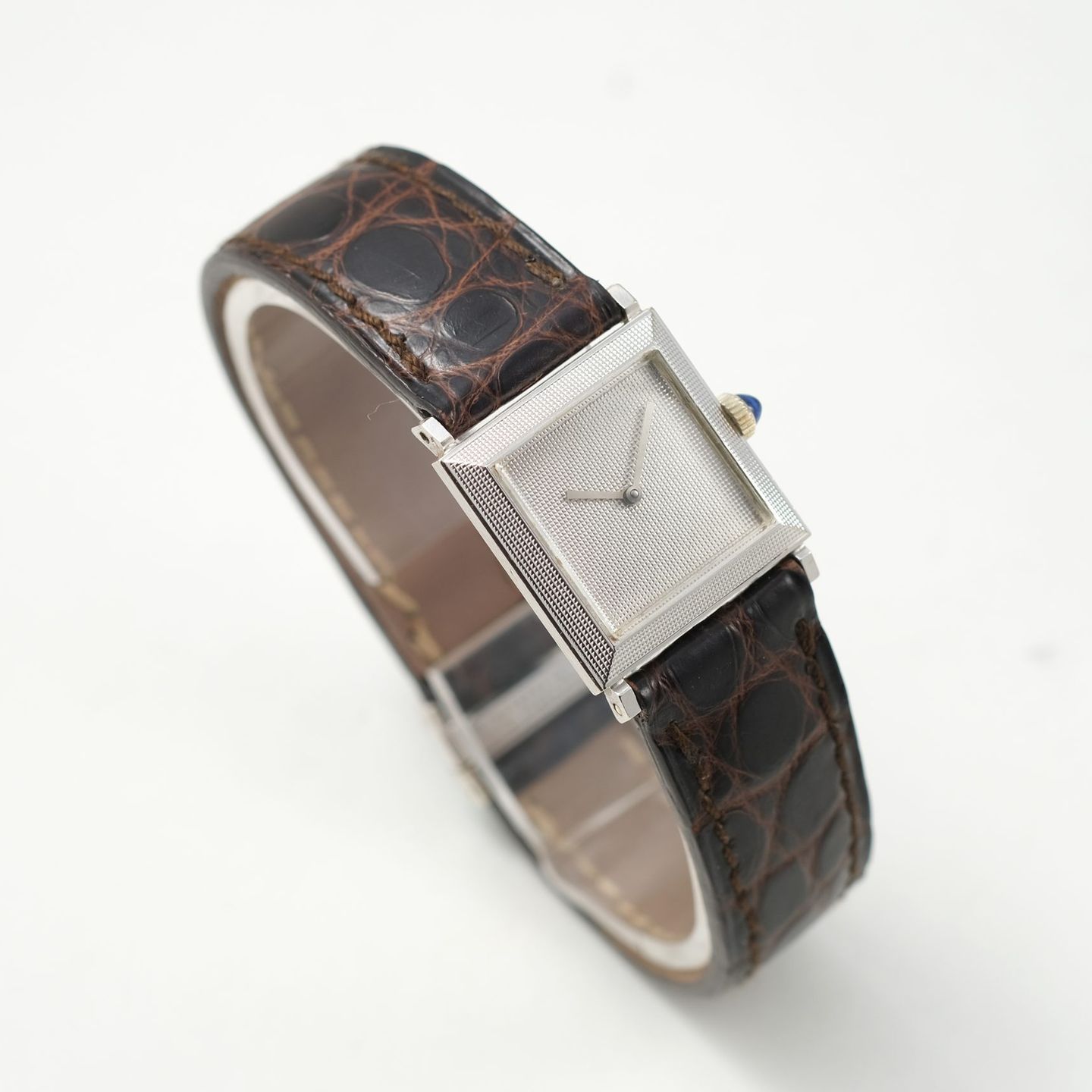 Boucheron Vintage Unknown (1970) - Diamant wijzerplaat 21mm Witgoud (4/4)