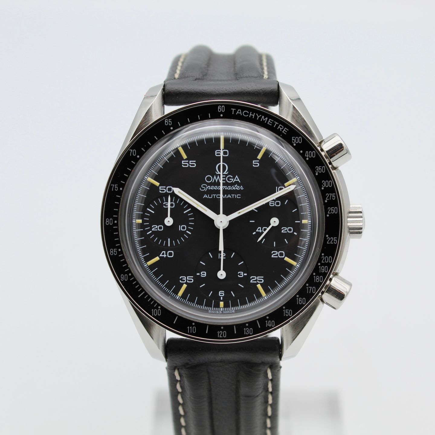 Omega Speedmaster Reduced 3810.50 (2022) - Zwart wijzerplaat 40mm Staal (1/8)