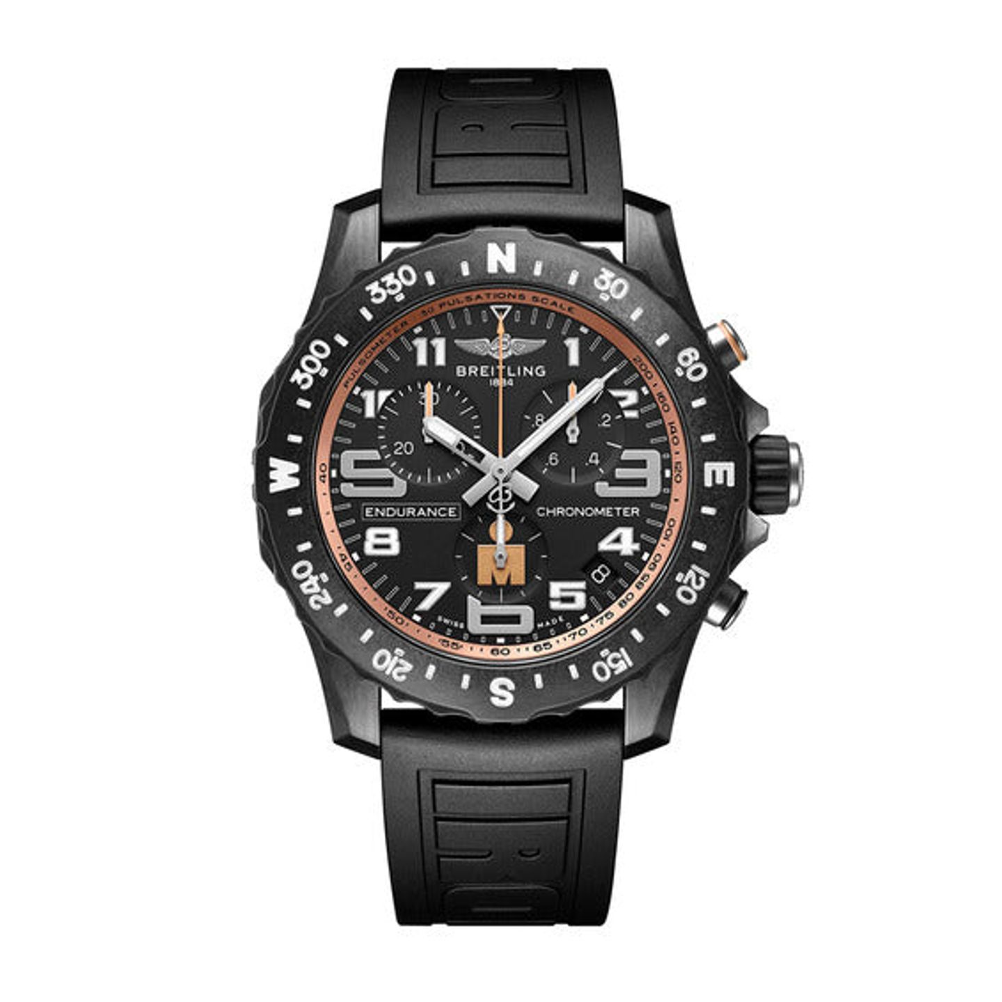 Breitling Endurance Pro X823101B1B1S1 (2026) - Black dial 44 mm Plastic case (1/1)