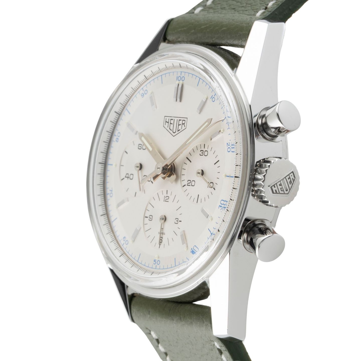 TAG Heuer Carrera CS3110 (2002) - Silver dial 36 mm Steel case (6/8)