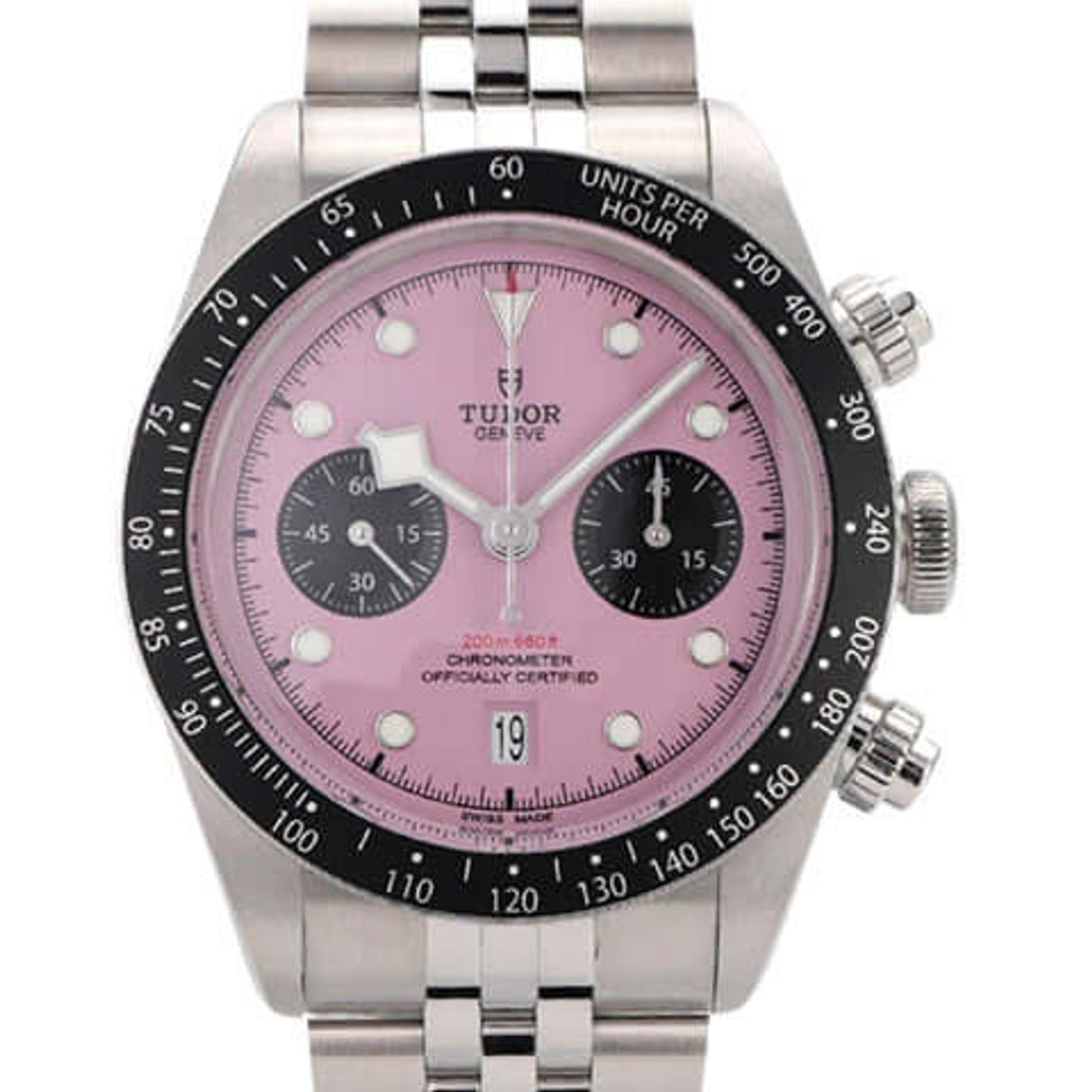 Tudor Black Bay Chrono 79360N (2025) - Pink dial 41 mm Steel case (1/8)