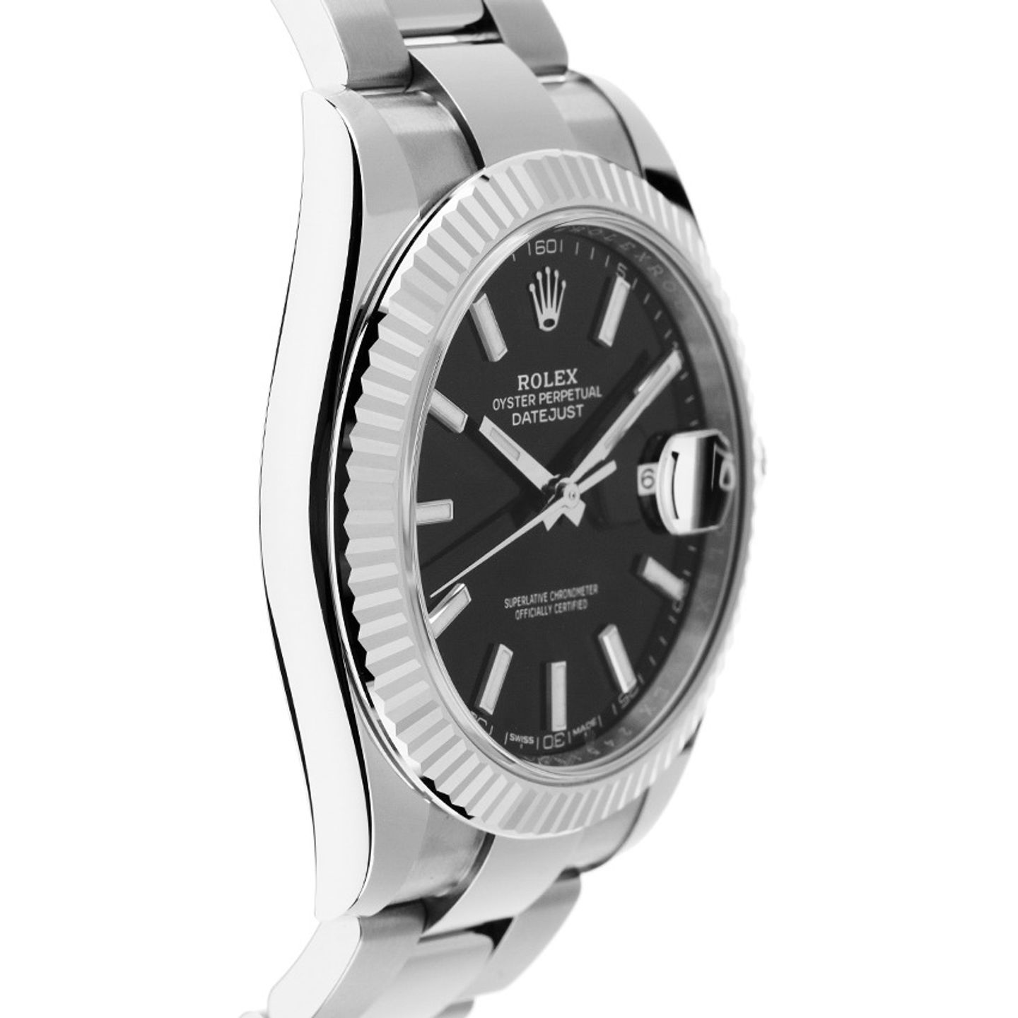 Rolex Datejust 41 126334 (2018) - Zwart wijzerplaat 41mm Staal (5/7)