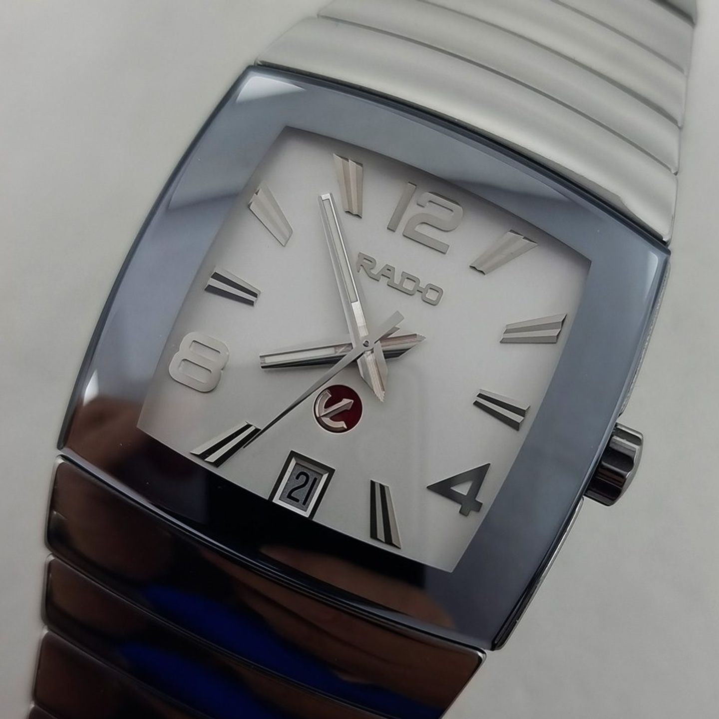 Rado Sintra R13598102 (2025) - Silver dial 35 mm Ceramic case (1/8)