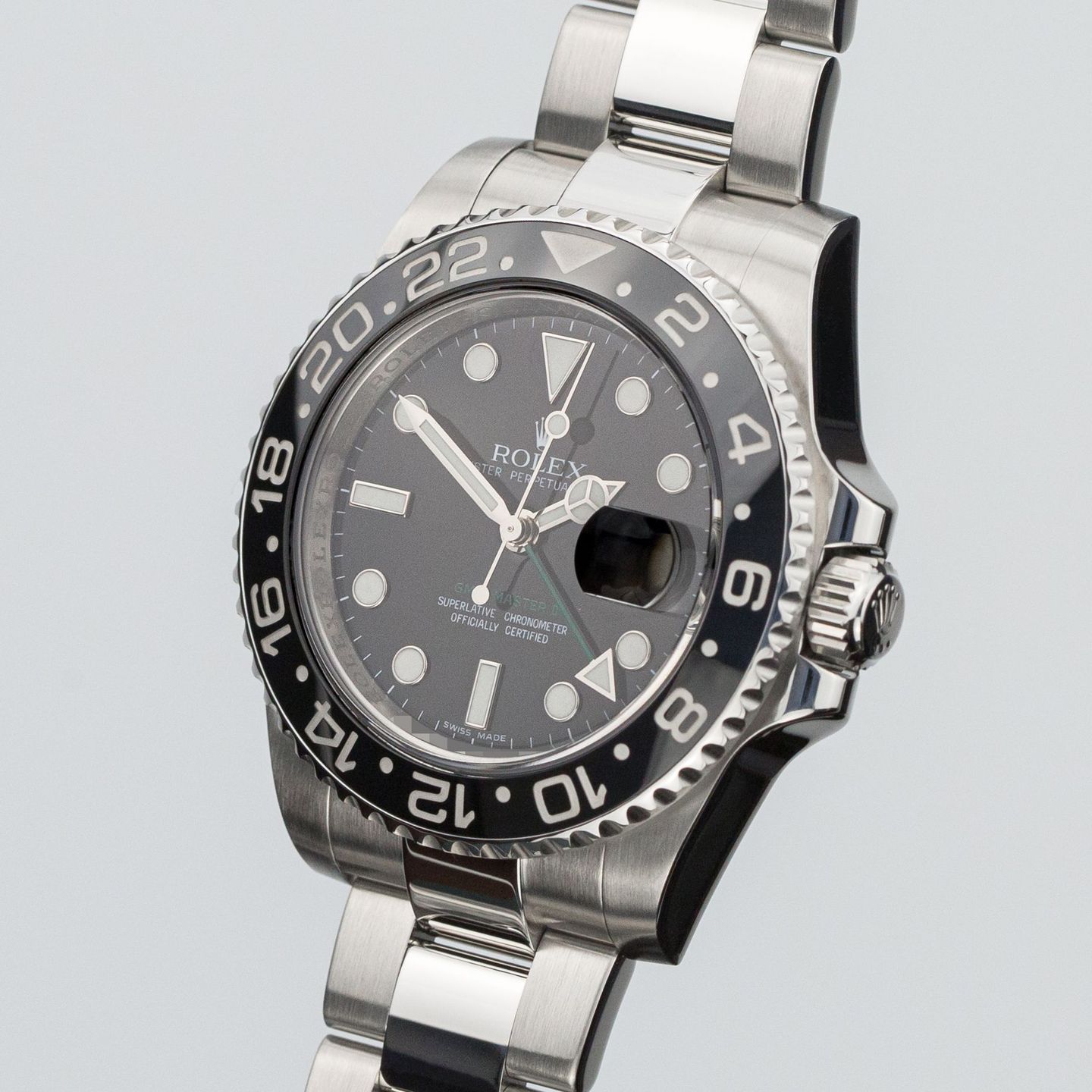 Rolex GMT-Master II 116710LN (Onbekend (willekeurig serienummer)) - Zwart wijzerplaat 40mm Staal (2/6)