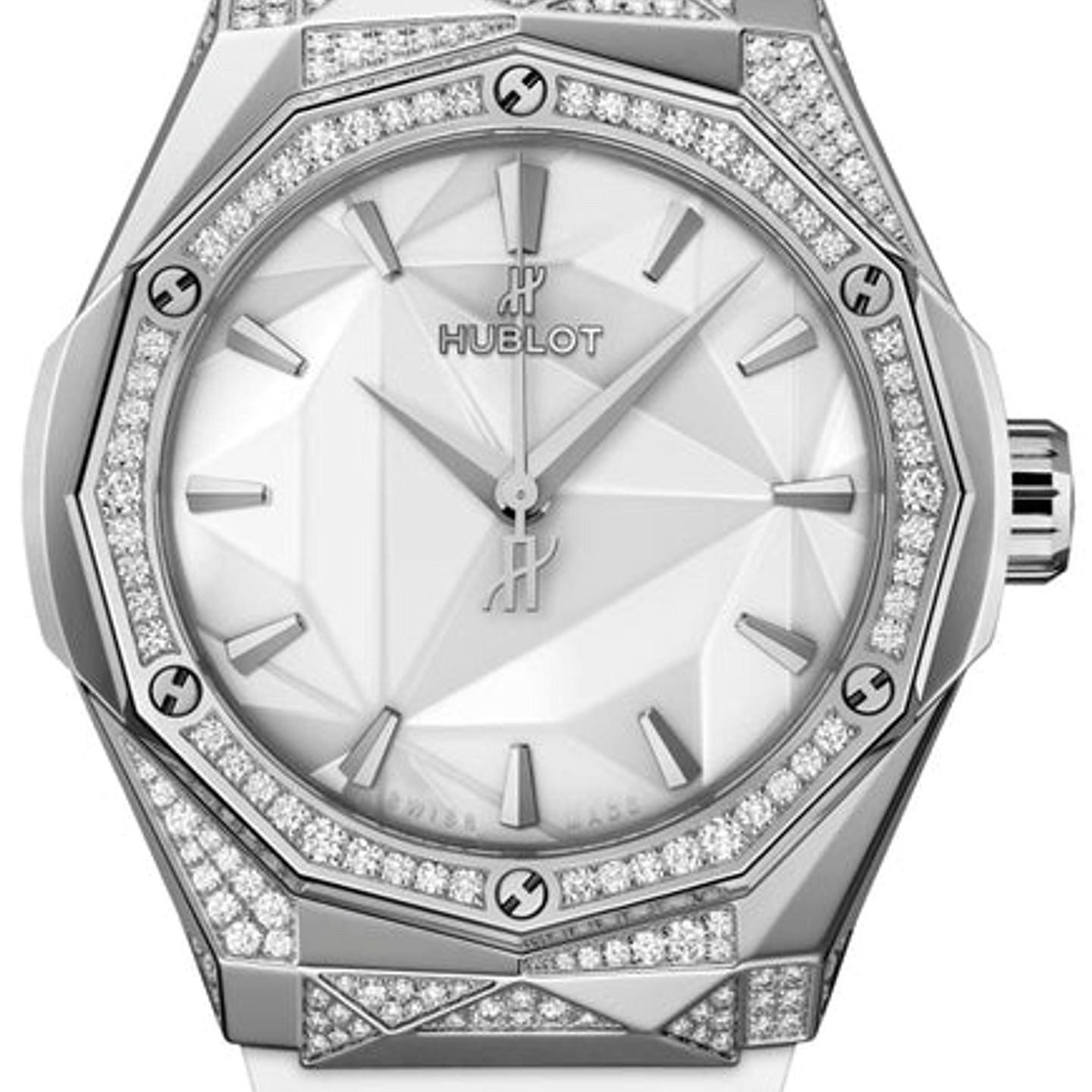 Hublot Classic Fusion 550.NS.2200.RW.1804.ORL20 (2026) - White dial 40 mm Titanium case (1/1)