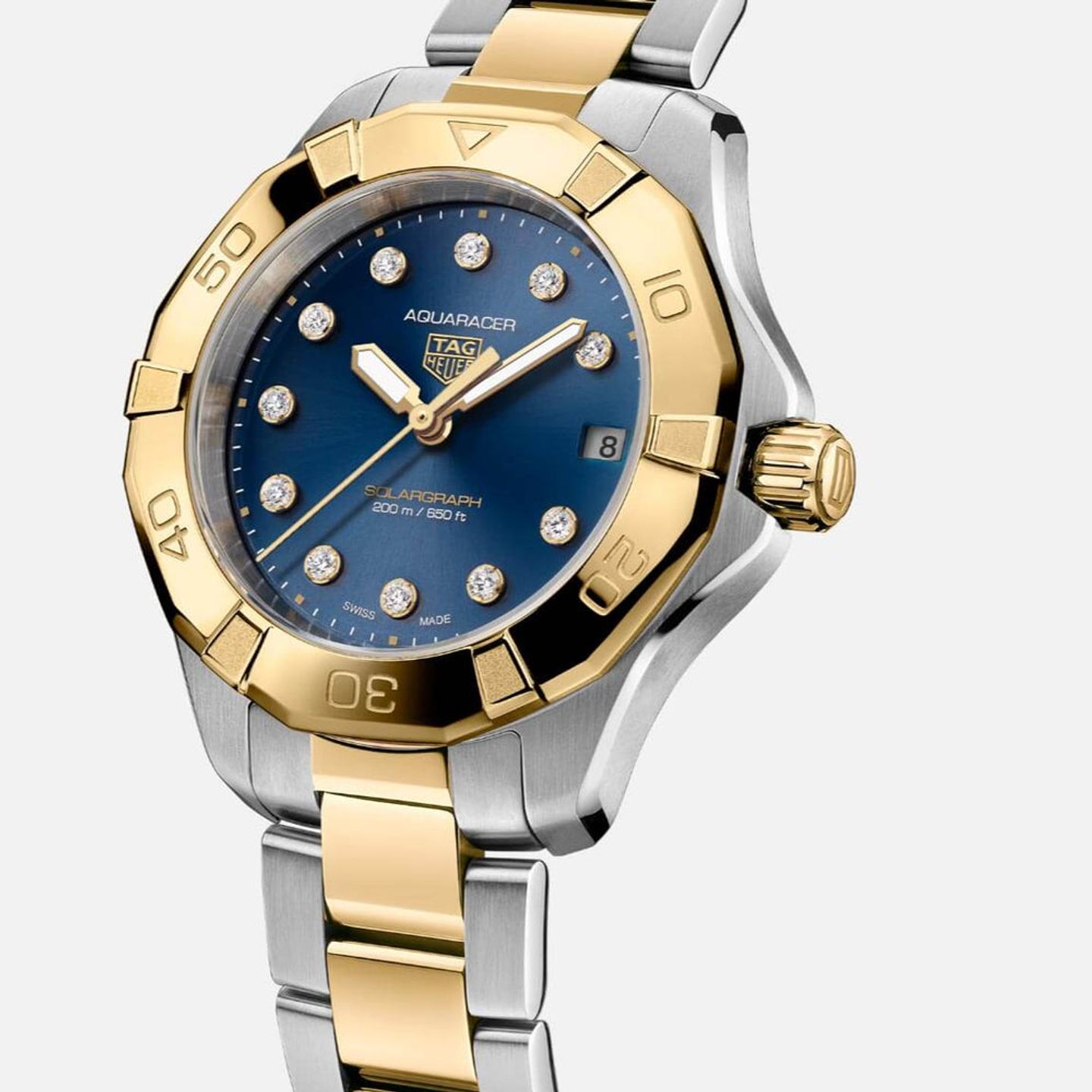TAG Heuer Unknown WBP1323.BB0004 (2025) - Blue dial 34 mm Steel case (1/1)