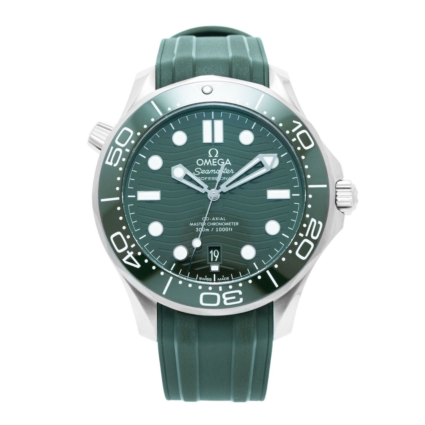 Omega Seamaster Diver 300 M 210.32.42.20.10.001 (2024) - Groen wijzerplaat 42mm Staal (1/5)