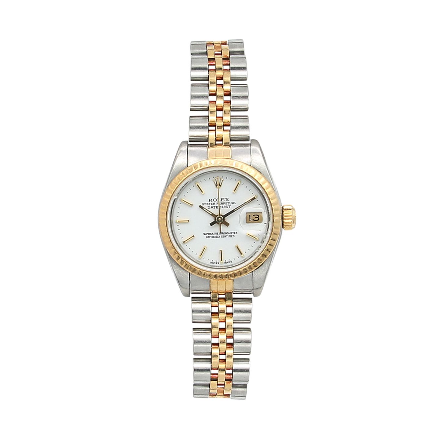 Rolex Lady-Datejust 79173 (Onbekend (willekeurig serienummer)) - 26mm Goud/Staal (1/8)