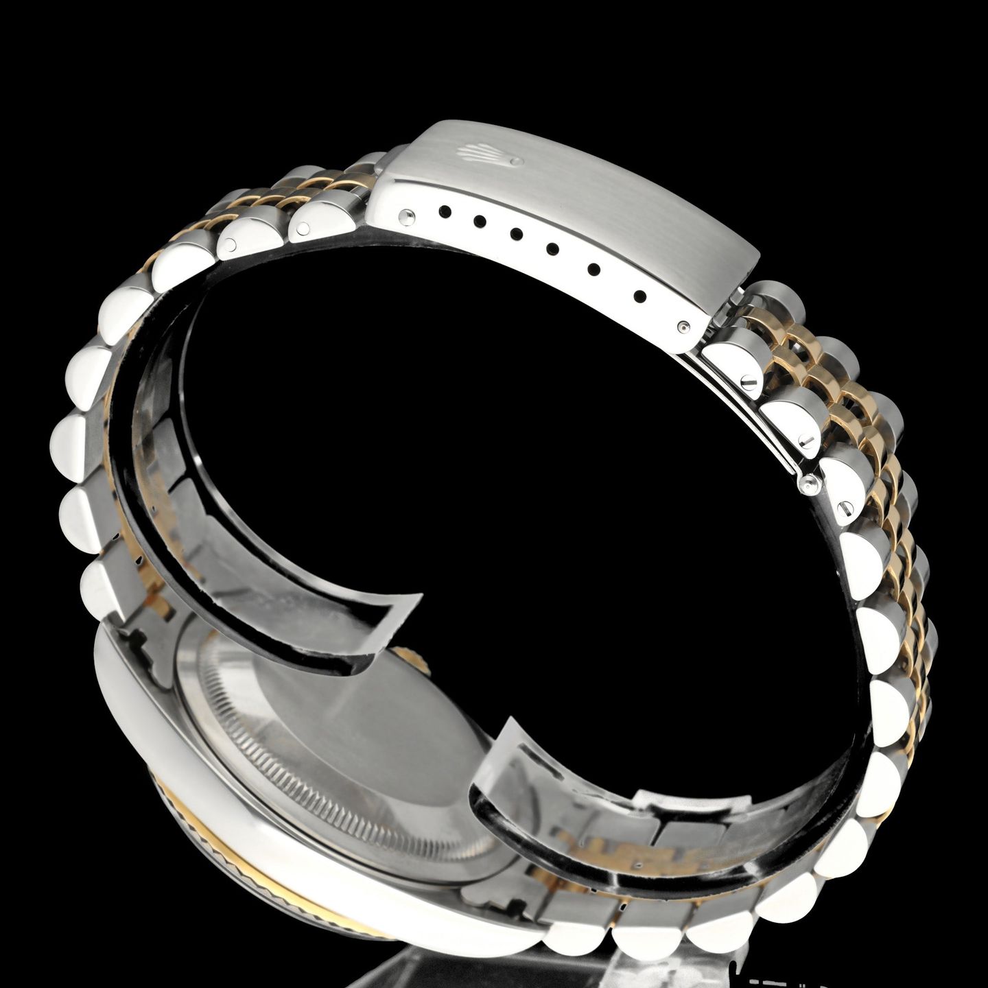 Rolex Datejust 36 16233G (1993) - Champagne dial 36 mm Gold/Steel case (7/7)