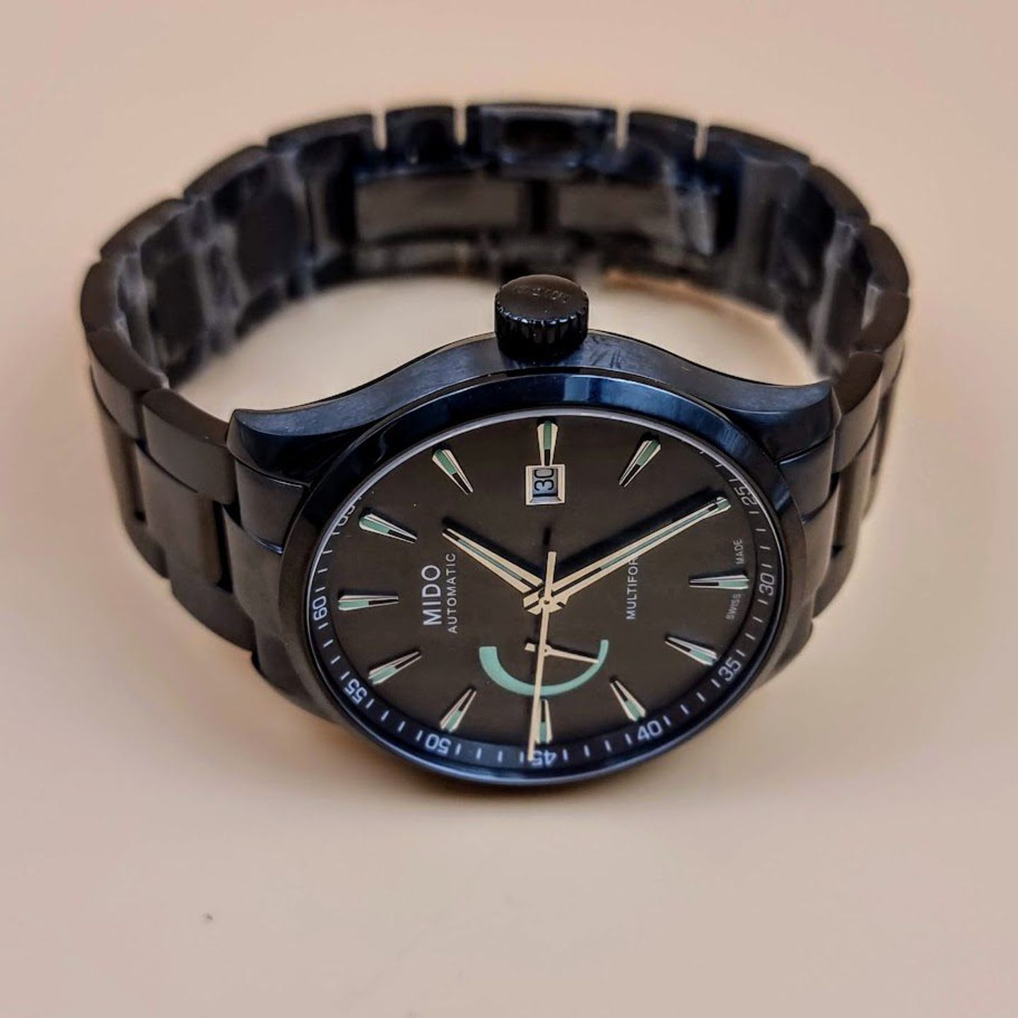 Mido Multifort M038.424.33.061.00 (2025) - Grey dial 42 mm Steel case (6/8)