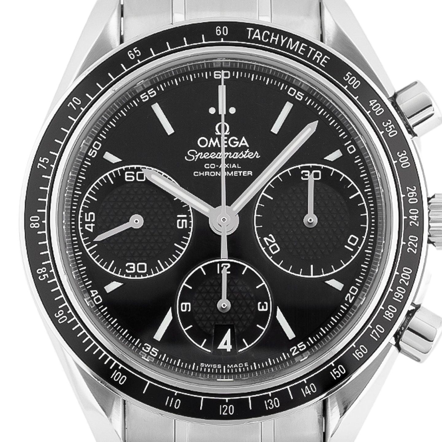 Omega Speedmaster Racing 326.30.40.50.01.001 (2024) - Black dial 40 mm Steel case (2/4)