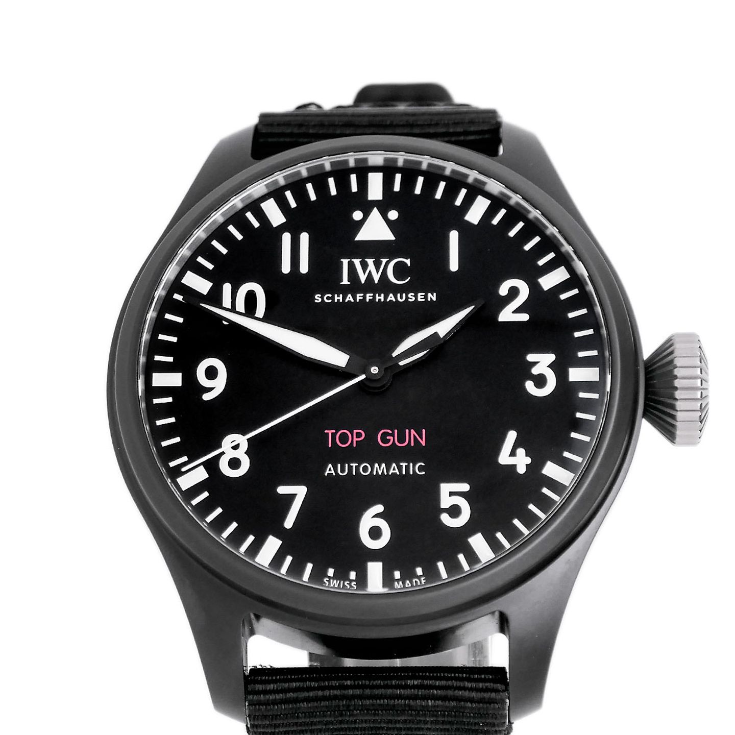 IWC Big Pilot Top Gun IW329801 (2022) - Zwart wijzerplaat 44mm Keramiek (1/6)