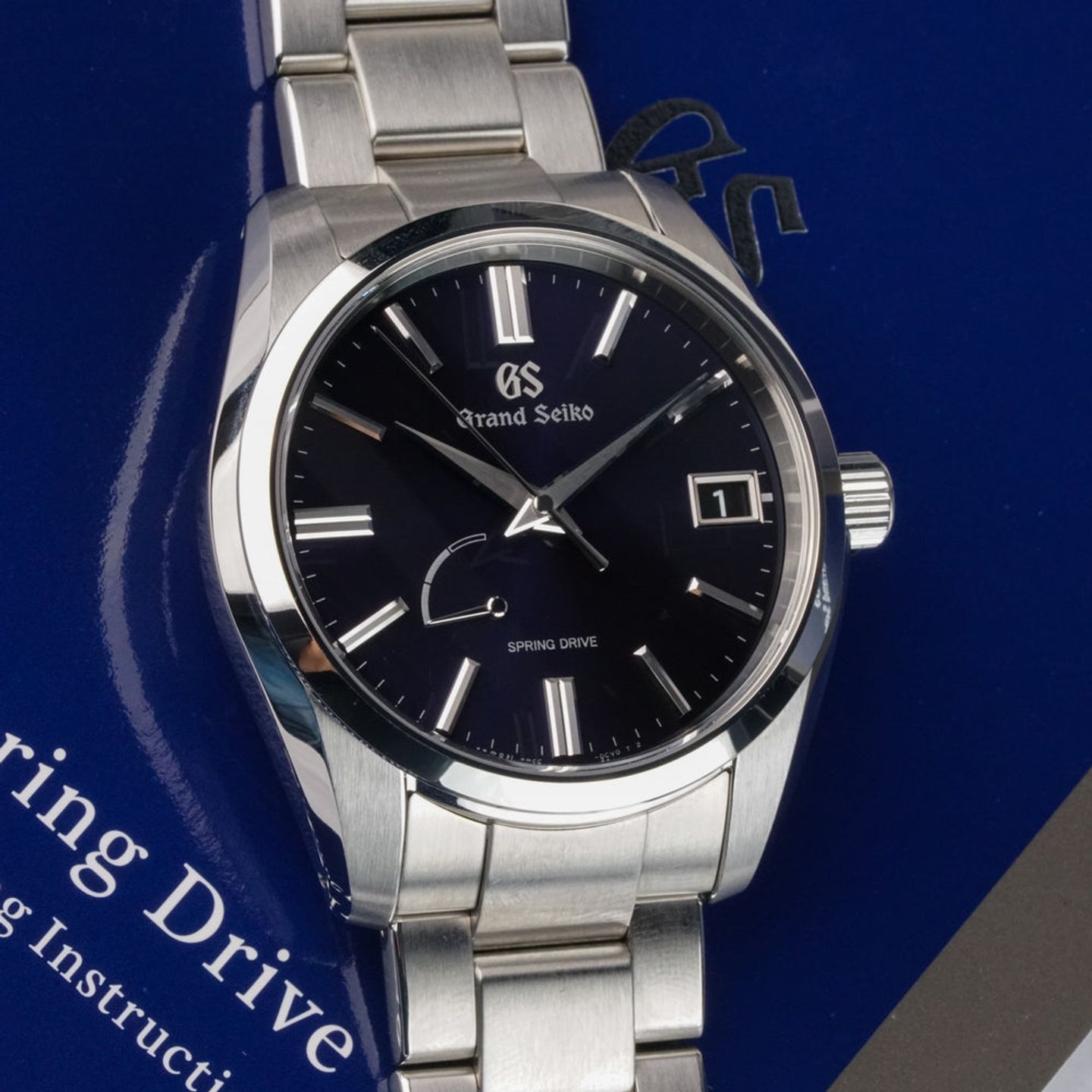 Grand Seiko Heritage Collection SBGA439 (2022) - Blue dial 40 mm Steel case (2/8)