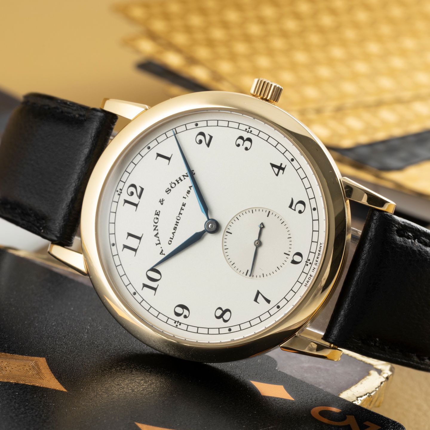 A. Lange & Söhne 1815 206.021 (2005) - Silver dial 36 mm Yellow Gold case (2/8)