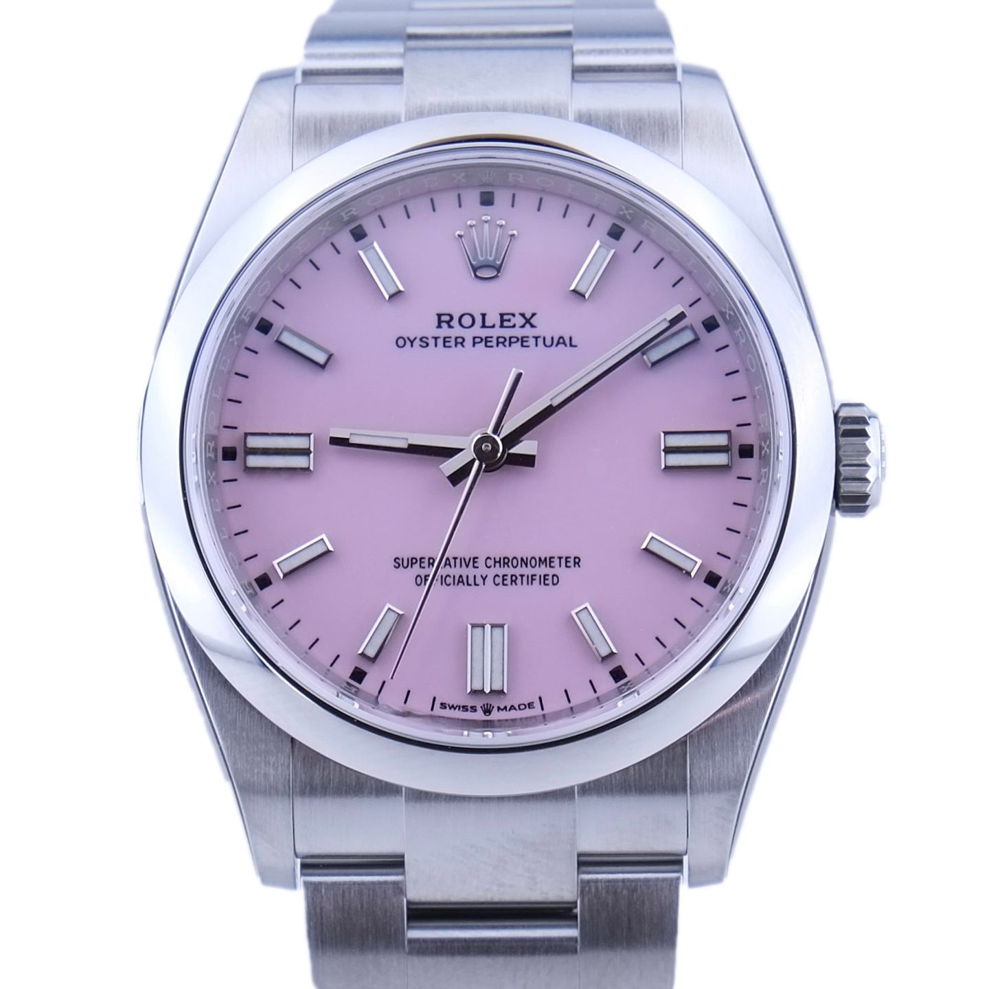 Rolex Oyster Perpetual 36 126000 (2023) - Pink dial 36 mm Steel case (1/1)