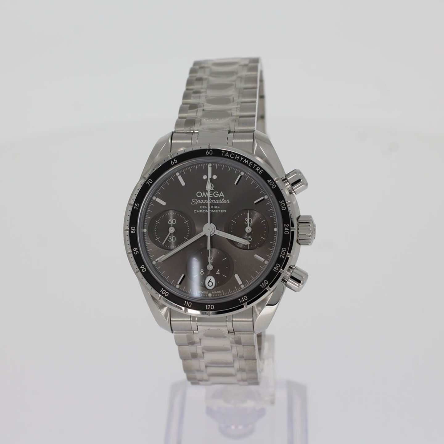 Omega Speedmaster 324.30.38.50.06.001 (2024) - Grijs wijzerplaat 38mm Staal (1/5)