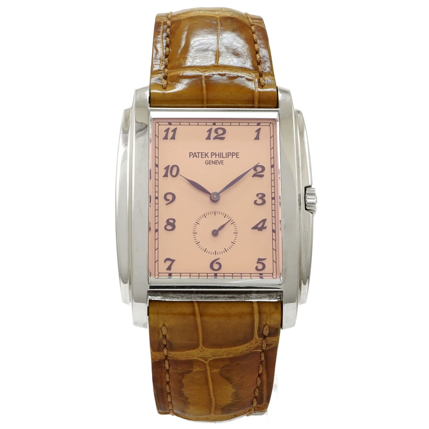 Patek Philippe Gondolo 5124G-001 (2011) - Roze wijzerplaat 33mm Witgoud (1/1)