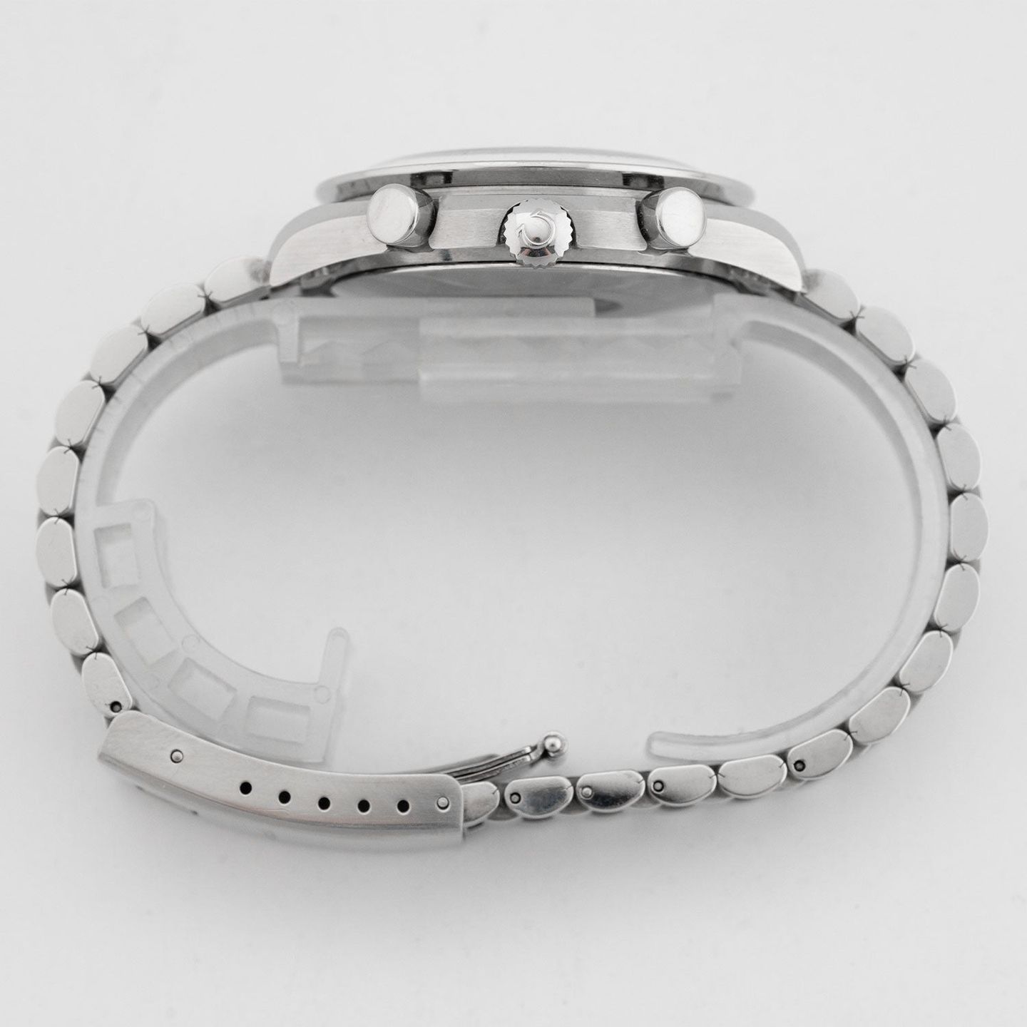 Omega Speedmaster Reduced 3510.12.00 (Onbekend (willekeurig serienummer)) - Geel wijzerplaat 39mm Staal (3/6)