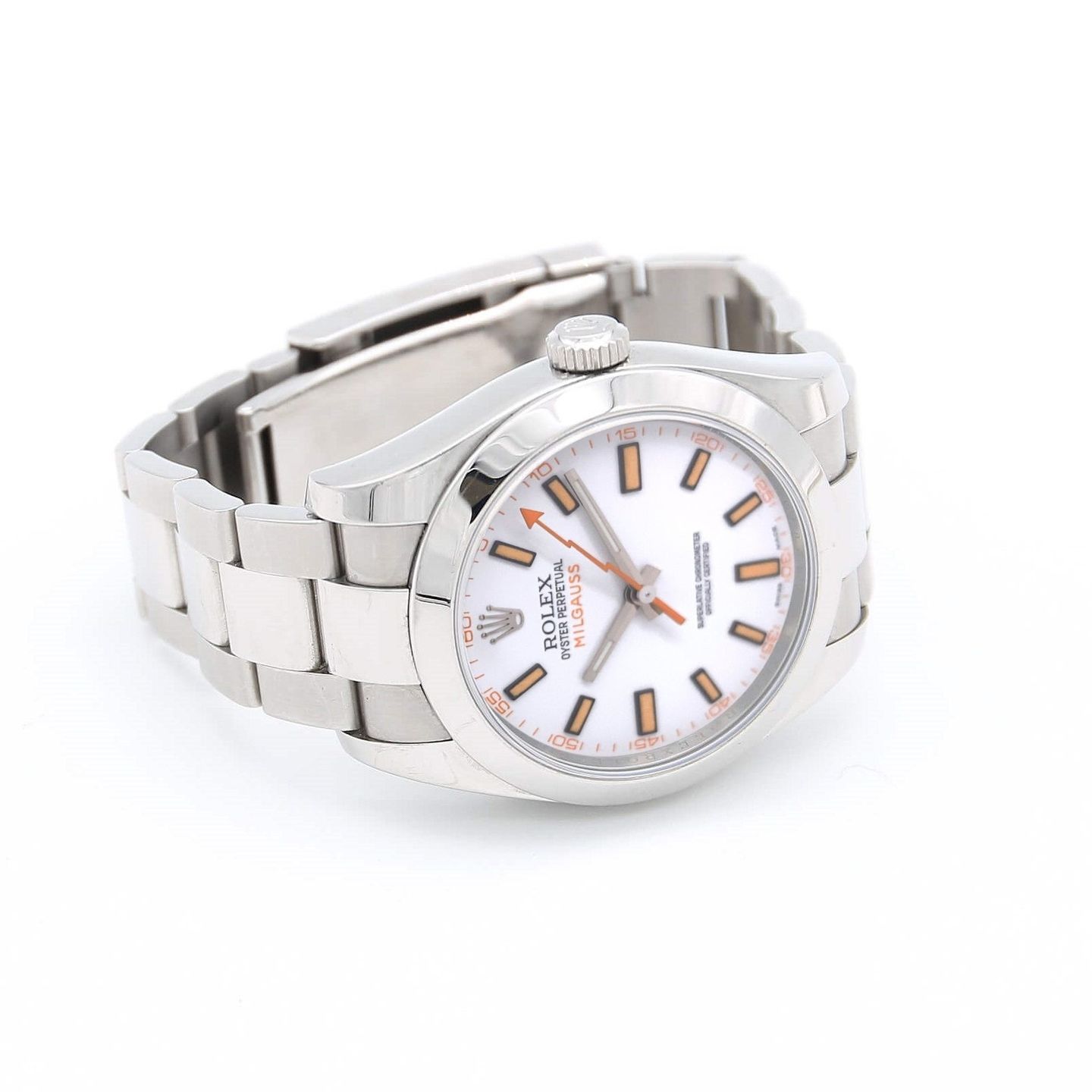 Rolex Milgauss 116400 (Onbekend (willekeurig serienummer)) - 40mm Staal (3/6)