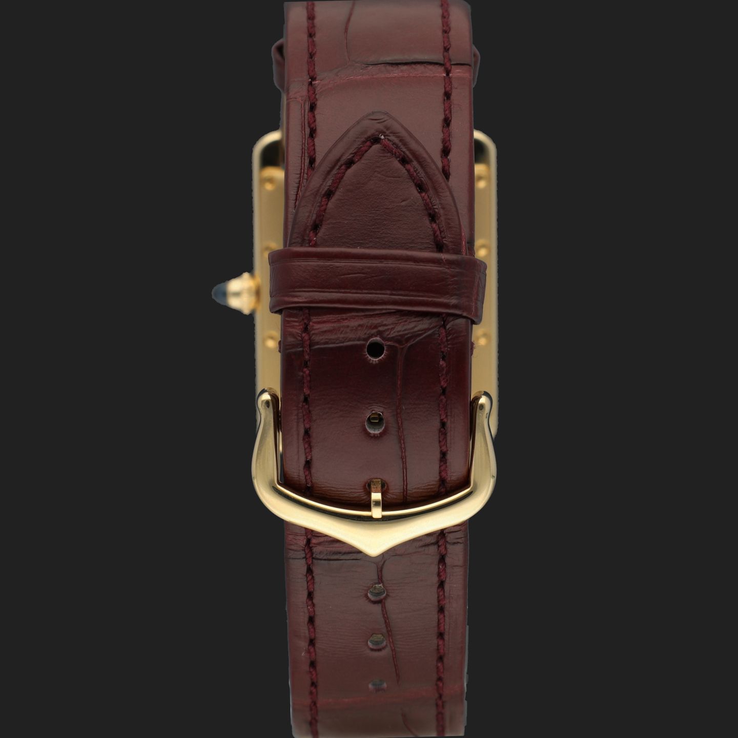 Cartier Tank Louis Cartier WGTA0093 (2022) - 26mm Geelgoud (6/8)
