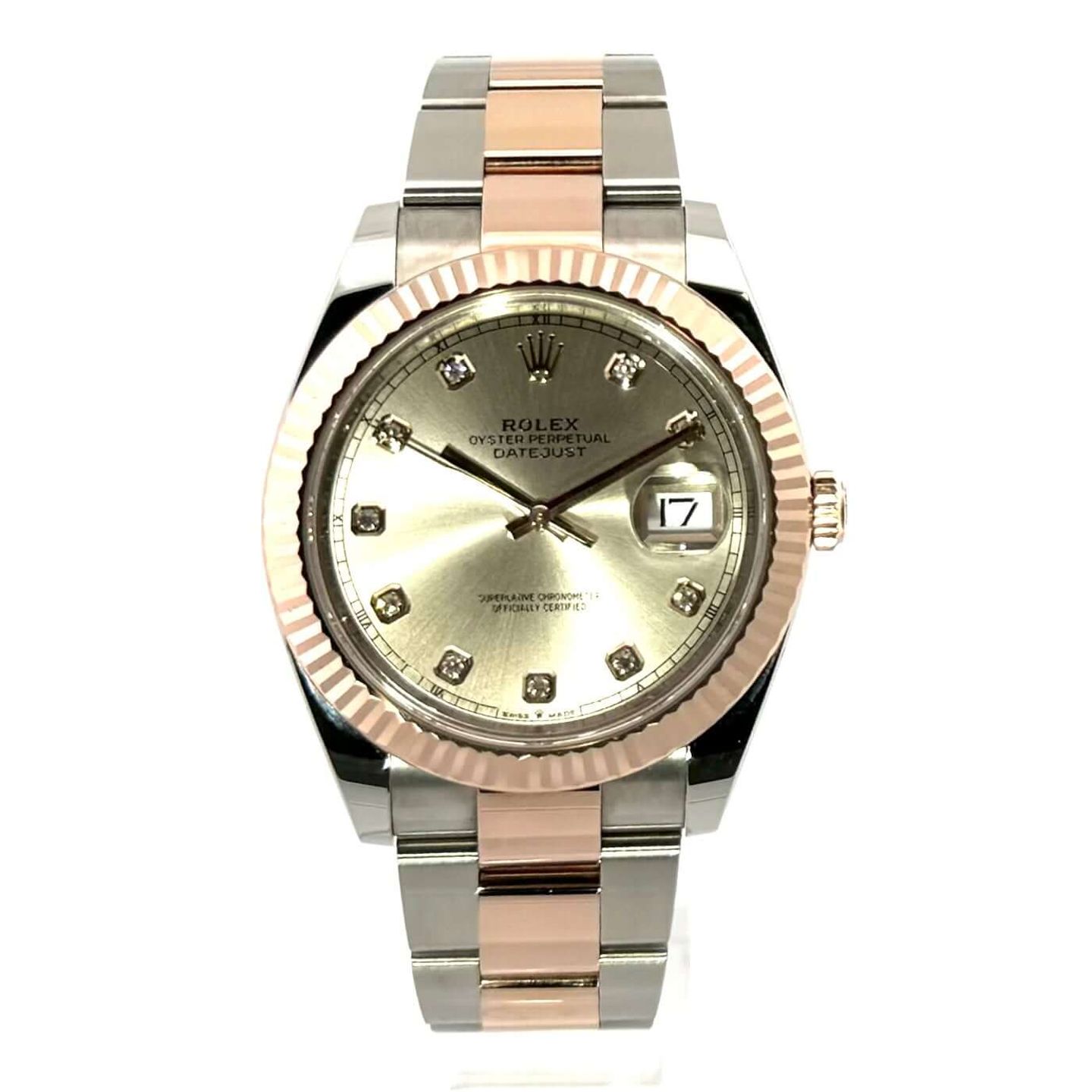 Rolex Datejust 41 126331 (2022) - Pink dial 41 mm Steel case (2/8)