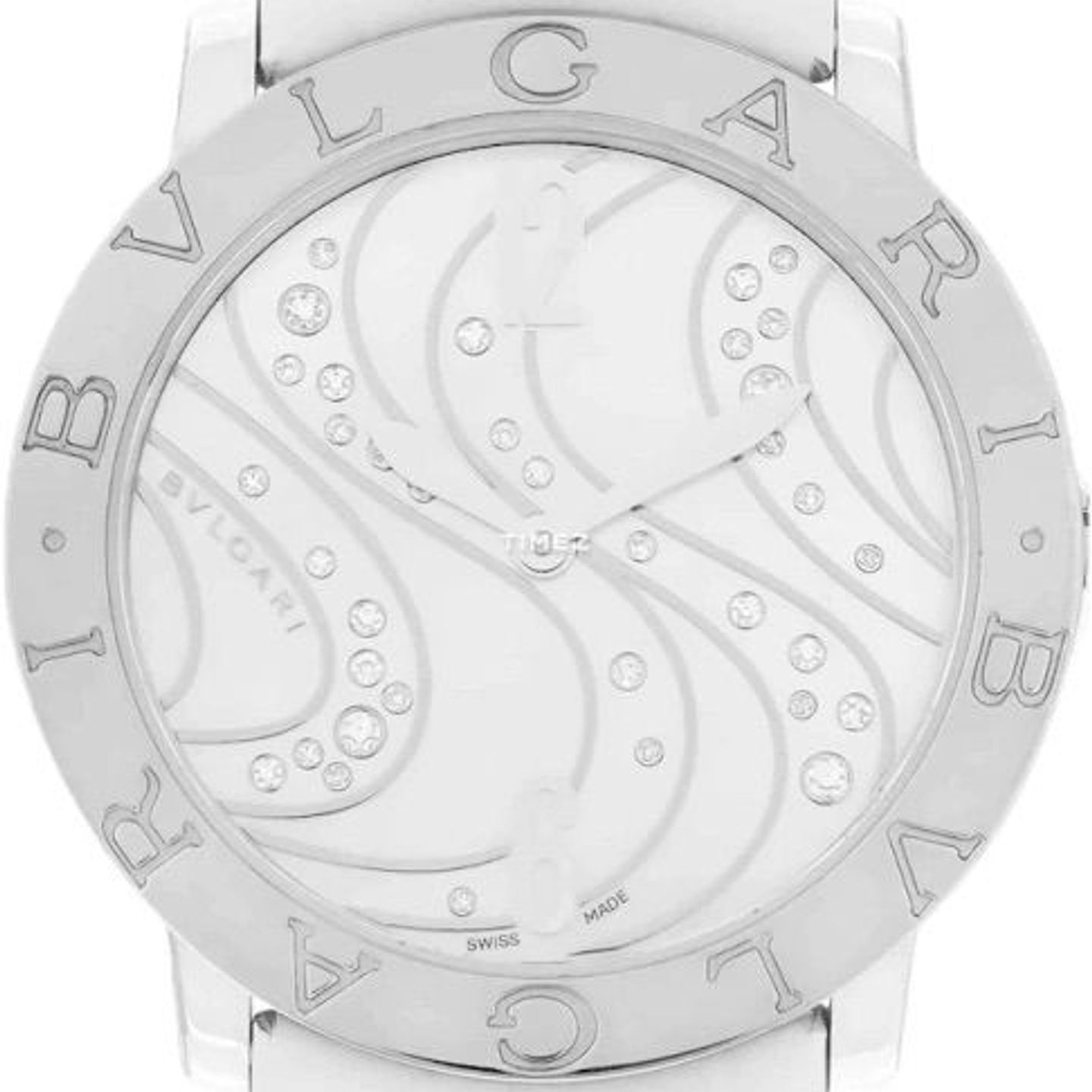 Bulgari Bulgari 102030 (2024) - Wit wijzerplaat 37mm Staal (1/8)