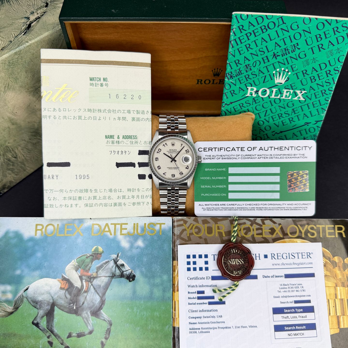 Rolex Datejust 36 16220 - (3/8)