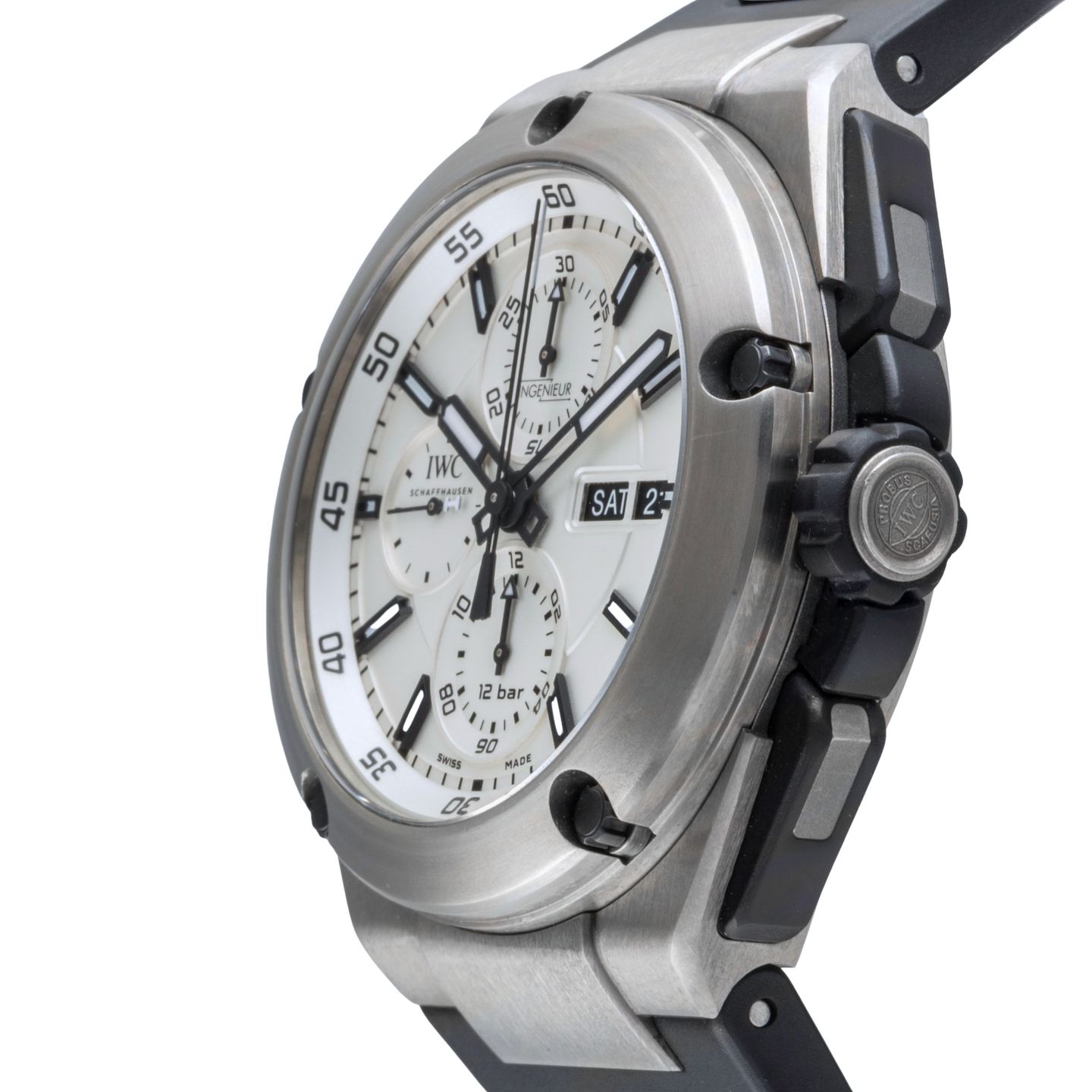 IWC Ingenieur Double Chronograph Titanium IW386501 - (6/8)