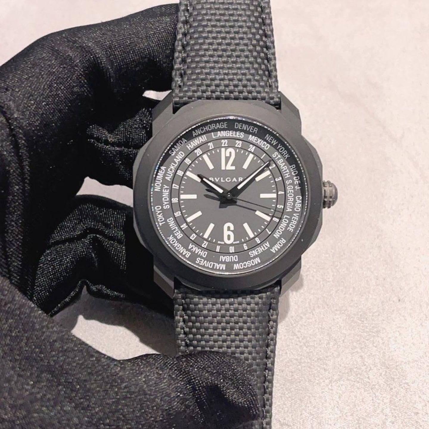 Bulgari Octo 103486 (2025) - Zwart wijzerplaat 41mm Staal (1/1)