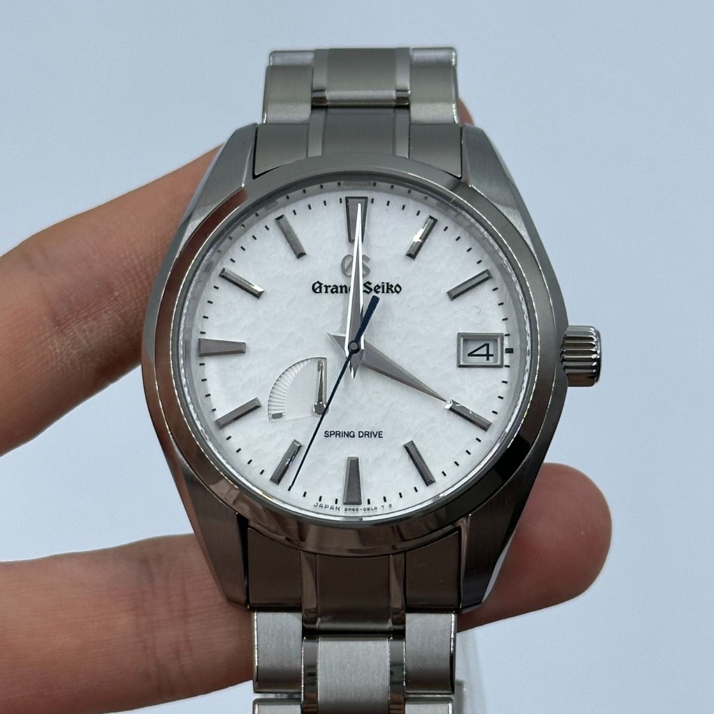 Grand Seiko Heritage Collection SBGA211G (2023) - Wit wijzerplaat 41mm Titanium (3/7)