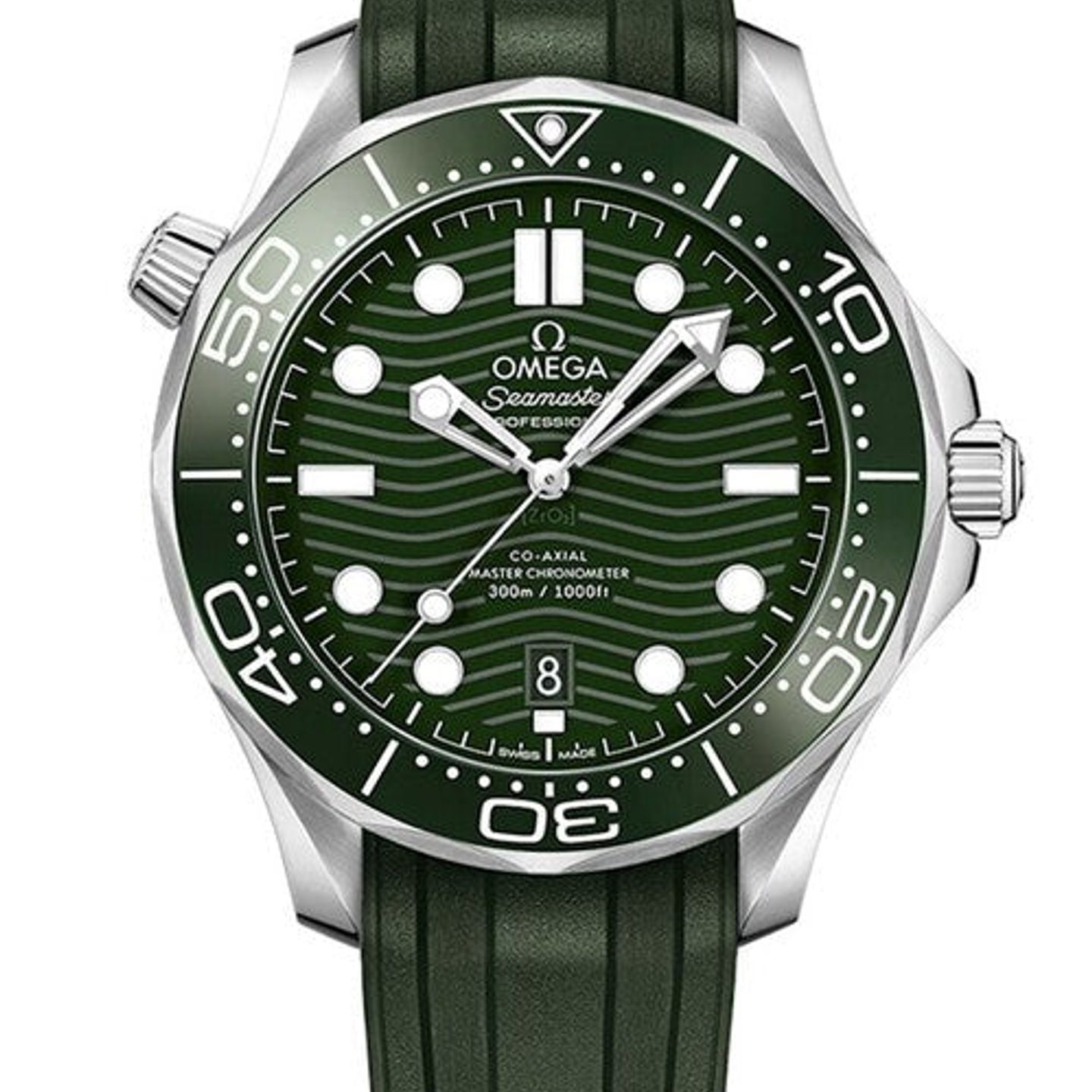 Omega Seamaster Diver 300 M 210.32.42.20.10.001 (2026) - Groen wijzerplaat 42mm Staal (1/1)