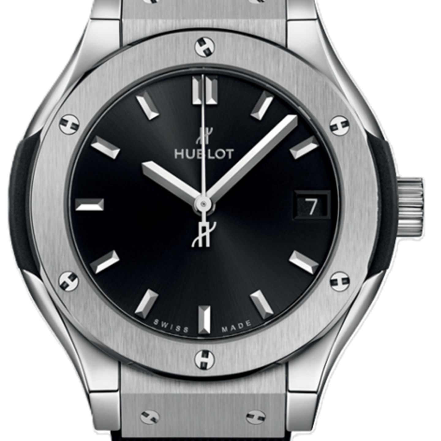 Hublot Classic Fusion Quartz 581.NX.1470.RX (2026) - Black dial 33 mm Titanium case (1/1)