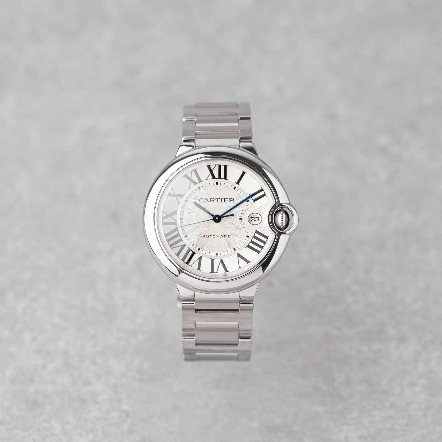 Cartier Tank WSTA0052 (Onbekend (willekeurig serienummer)) - Wit wijzerplaat 34mm Staal (1/8)