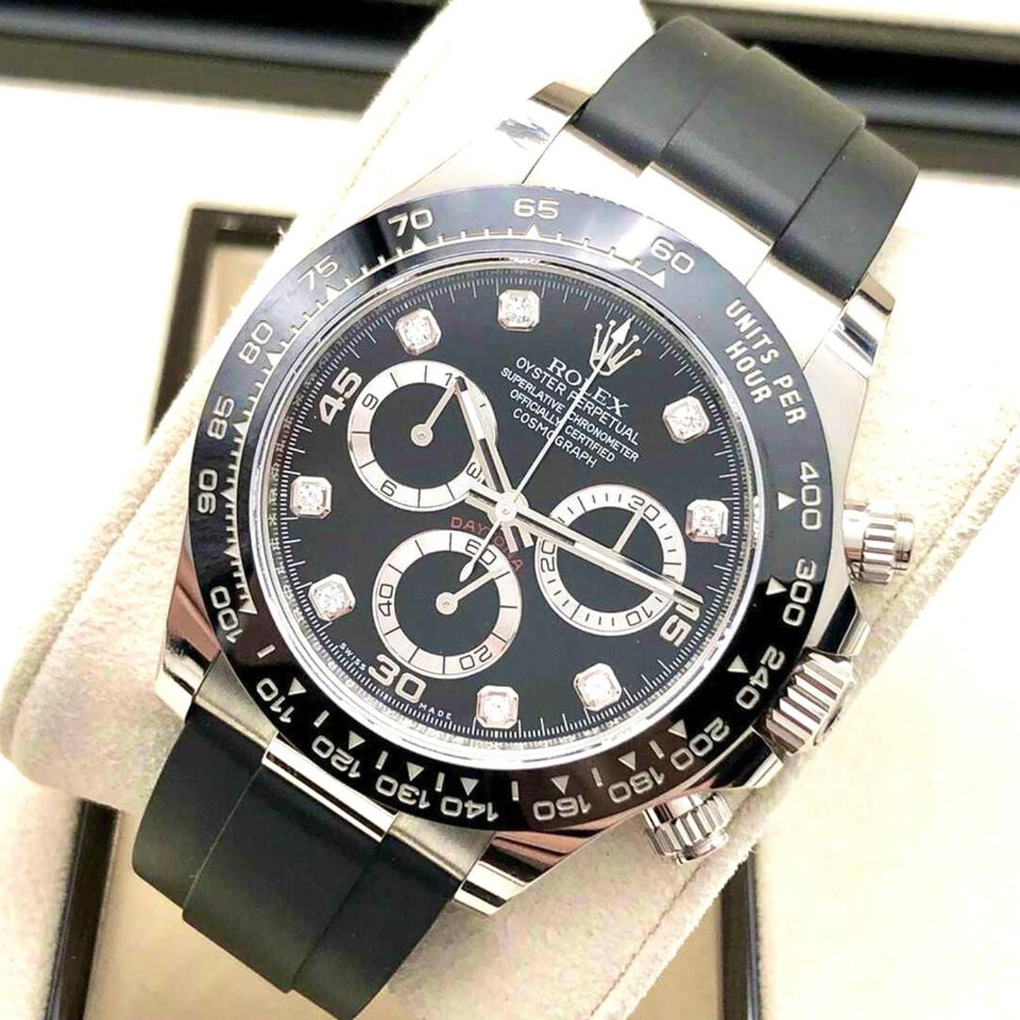 Rolex Daytona 116519LN (2023) - Silver dial 40 mm White Gold case (13/14)